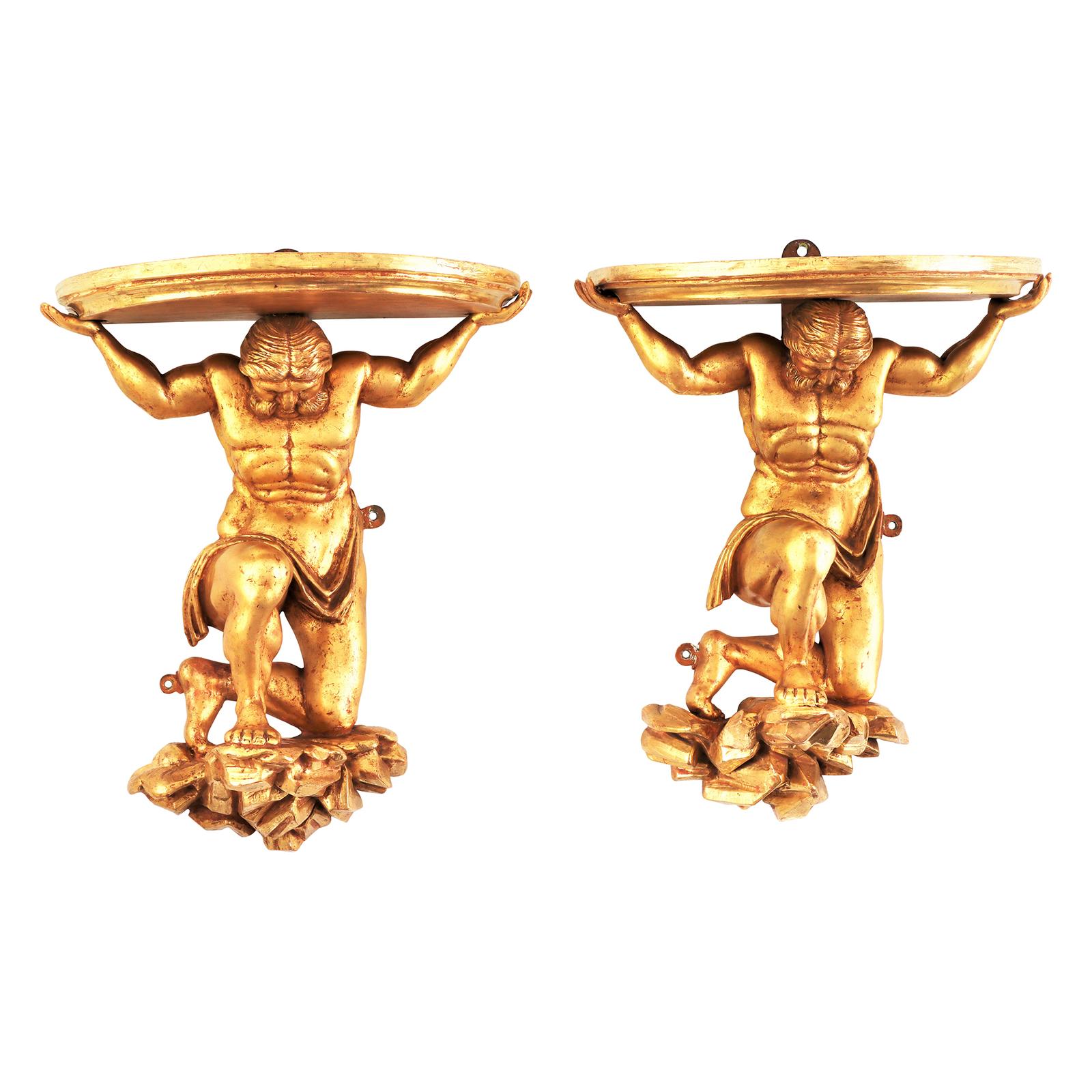 A Fine Pair of Italian Wall Brackets (1 of 10)