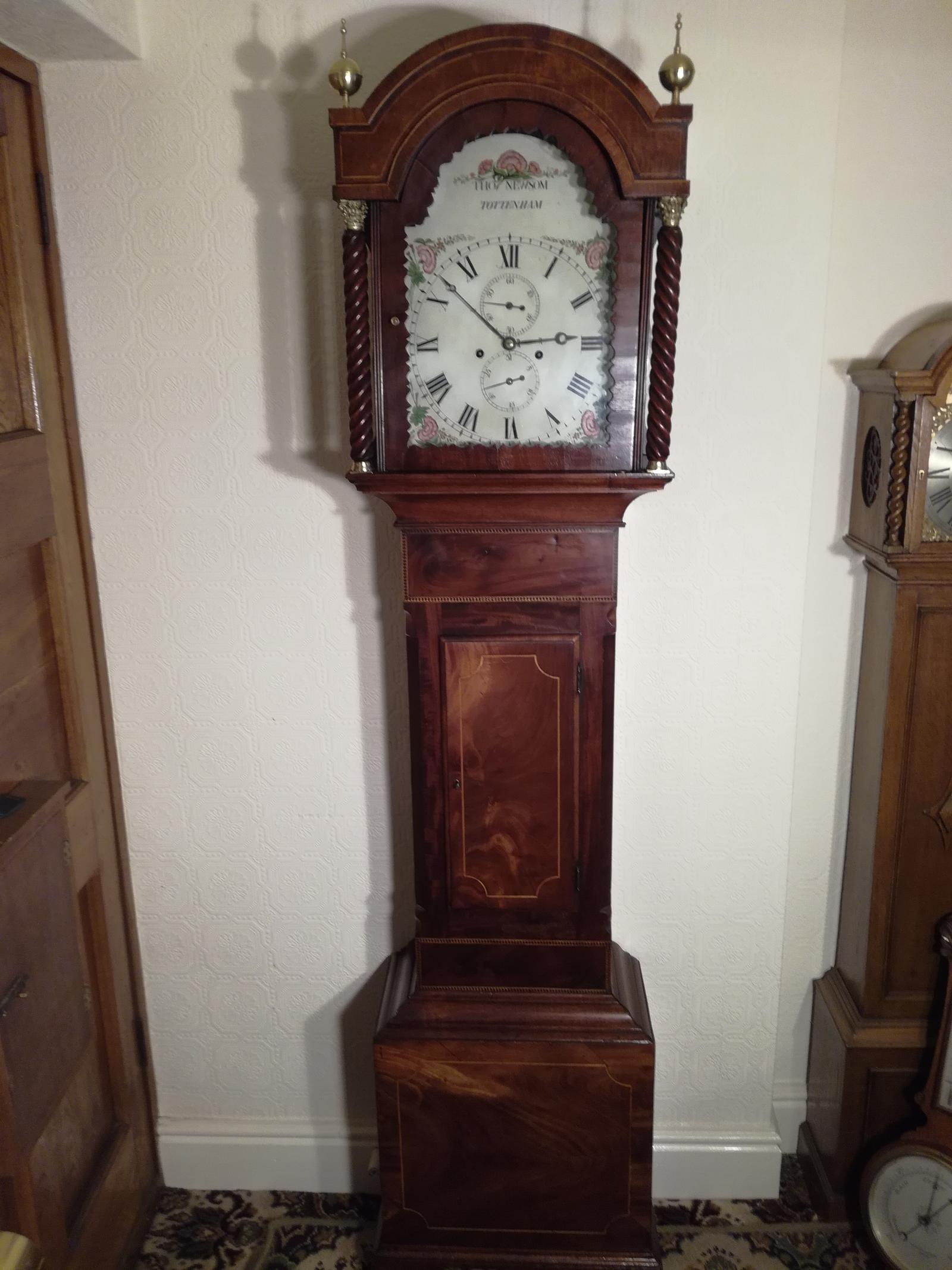 Superb Regency Longcase Clock - Thos Newsom of Tottenham (1 of 6)