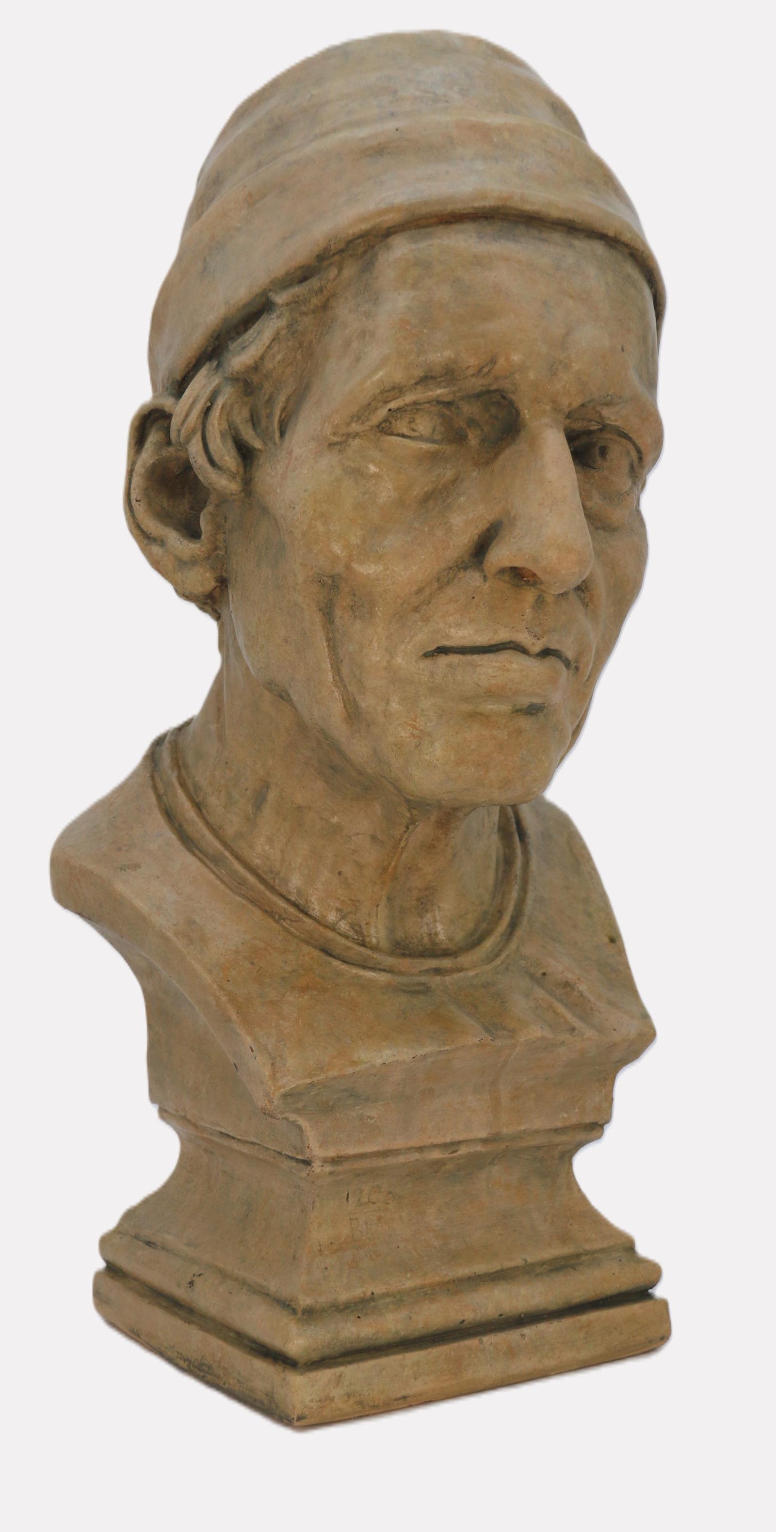 19th Century Simulated Stone Plaster Bust of Medieval Man (1 of 16) 19th Century Simulated Stone Plaster Bust of Medieval Man (1 of 16)