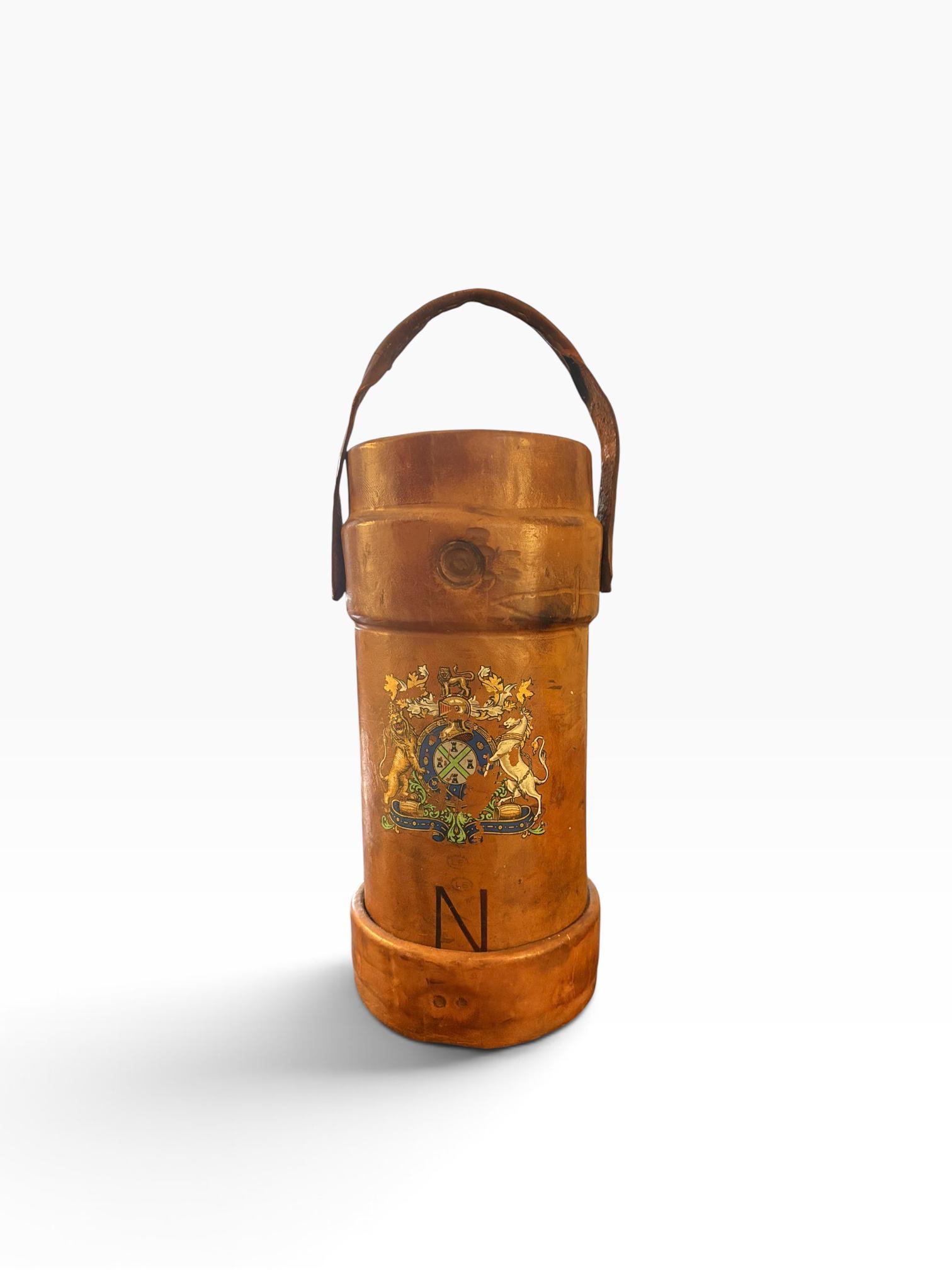 World War 1 Royal Navy Leather Cordite Carrier by Barrow, Hepburn & Gale Ltd (1 of 9) World War 1 Royal Navy Leather Cordite Carrier by Barrow, Hepburn & Gale Ltd (1 of 9)