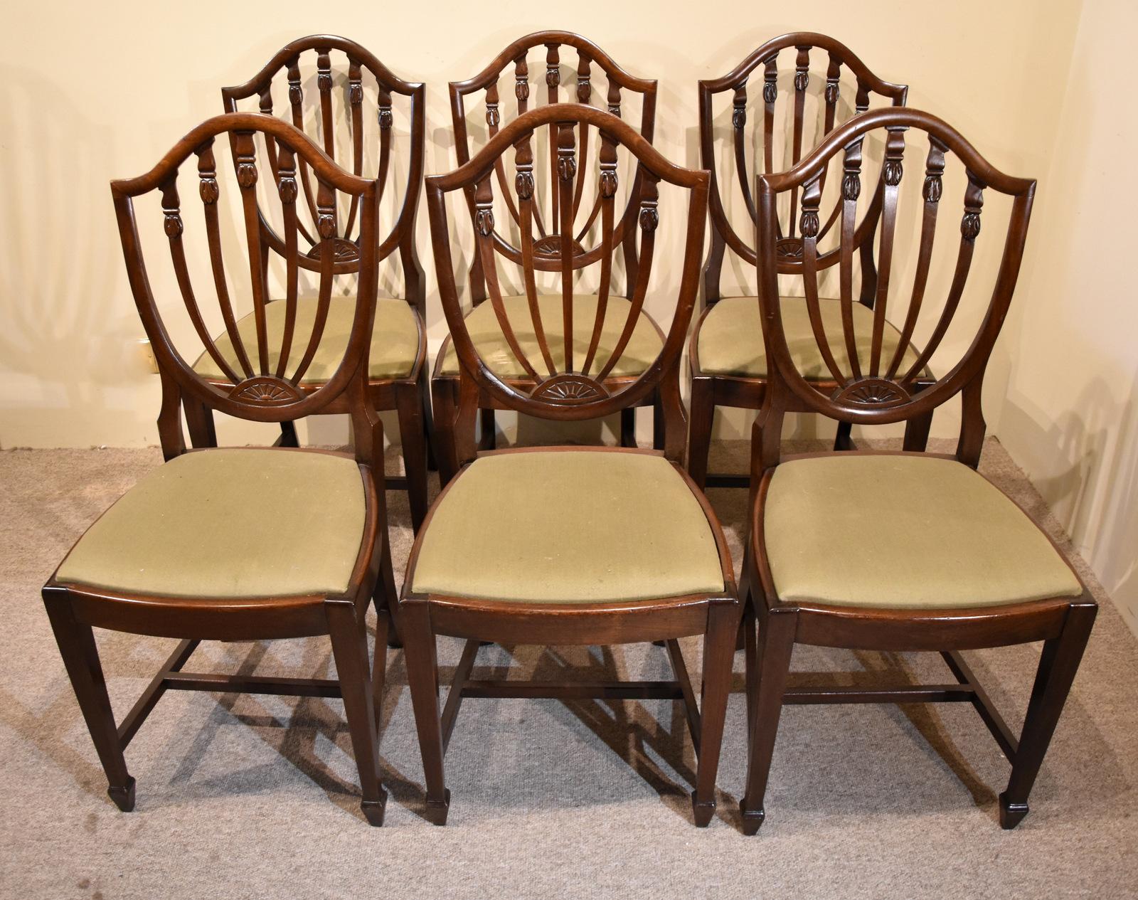 Set of Six 19th Century Mahogany Dining Chairs (1 of 7) Set of Six 19th Century Mahogany Dining Chairs (1 of 7)