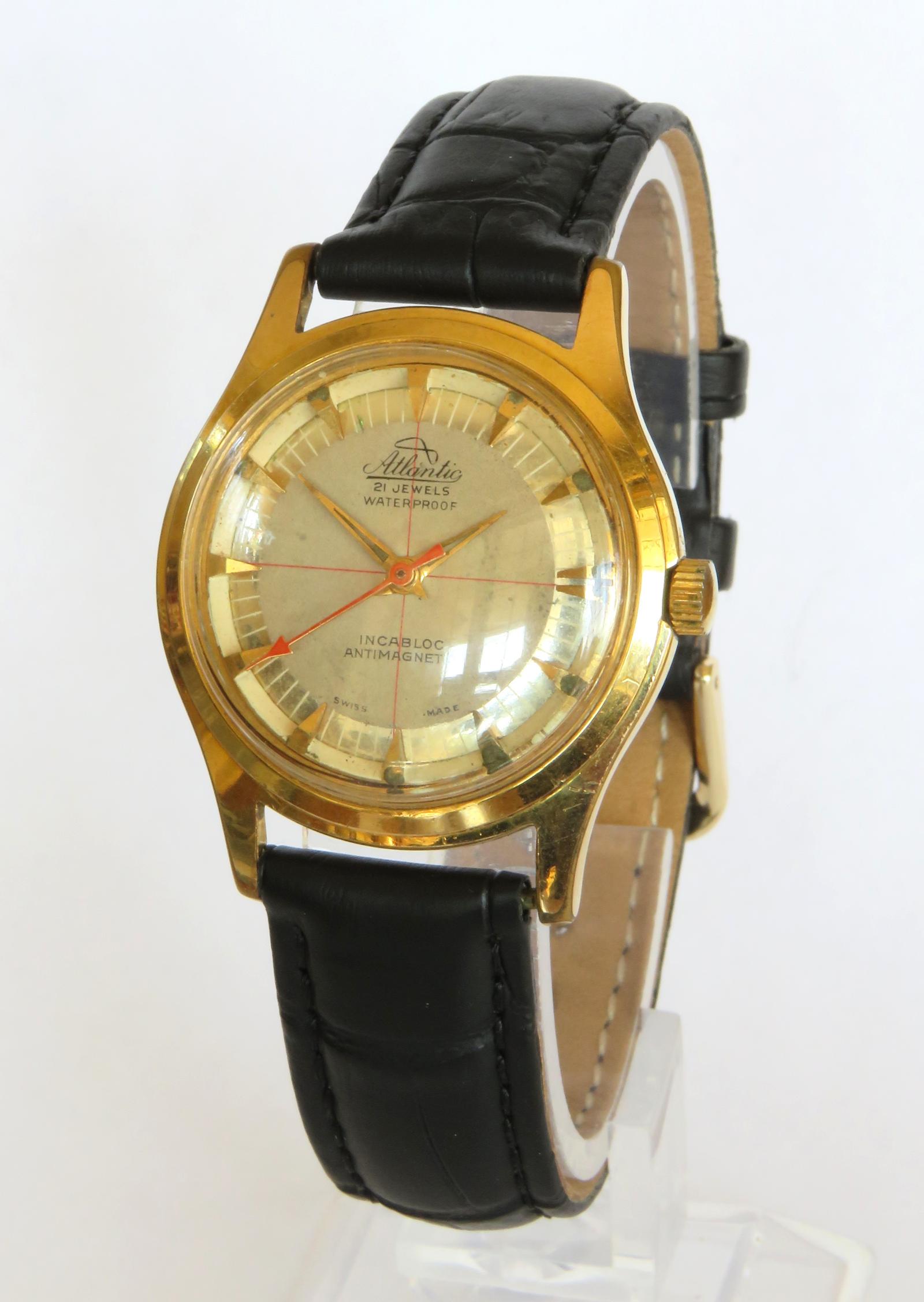 Watch: Gents 1950s Atlantic Wrist Watch (1 of 5)