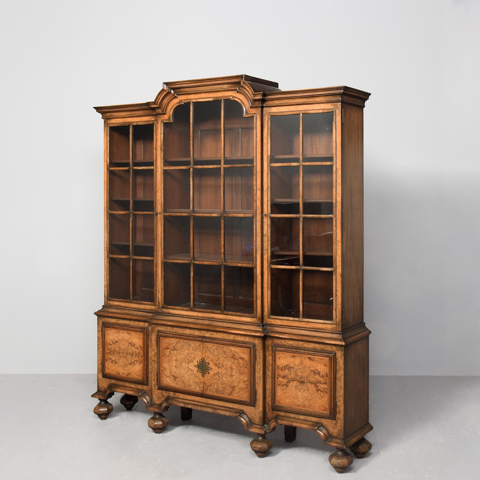 Exhibition Quality Burr Walnut Display Cabinet (1 of 11) Exhibition Quality Burr Walnut Display Cabinet (1 of 11)