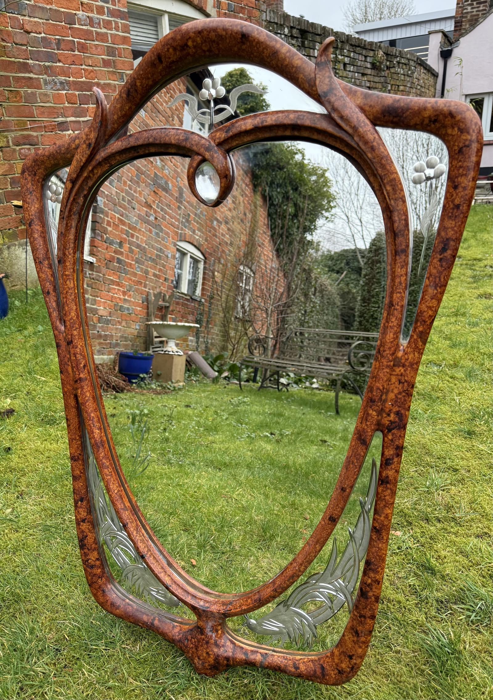 Venetian Art Deco Mirror (1 of 5) Venetian Art Deco Mirror (1 of 5)