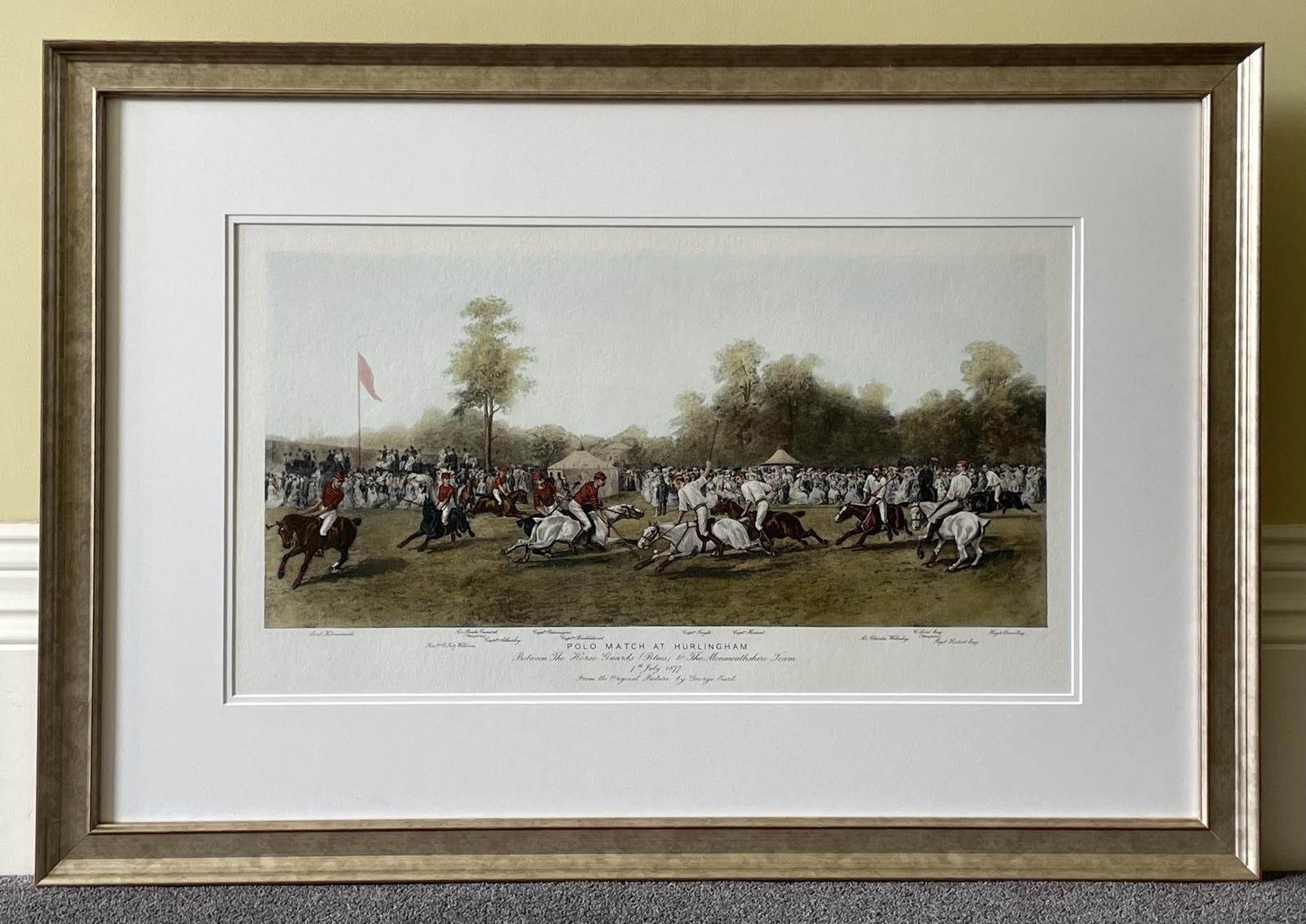 Nineteenth Century Lithograph Polo Match at Hurlingham (1 of 5) Nineteenth Century Lithograph Polo Match at Hurlingham (1 of 5)