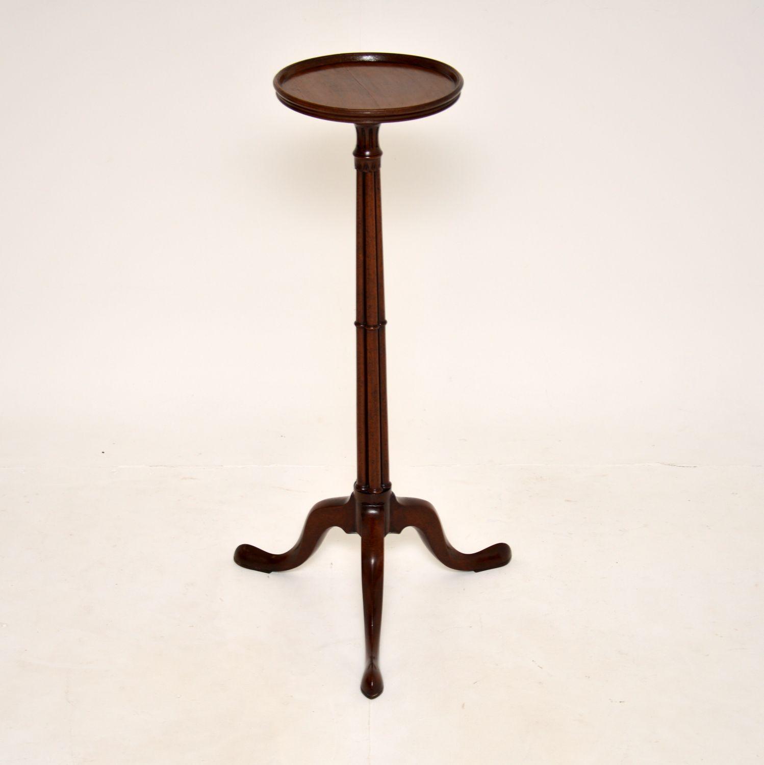 Antique Georgian Mahogany Side / Torchere Table (1 of 8) Antique Georgian Mahogany Side / Torchere Table (1 of 8)