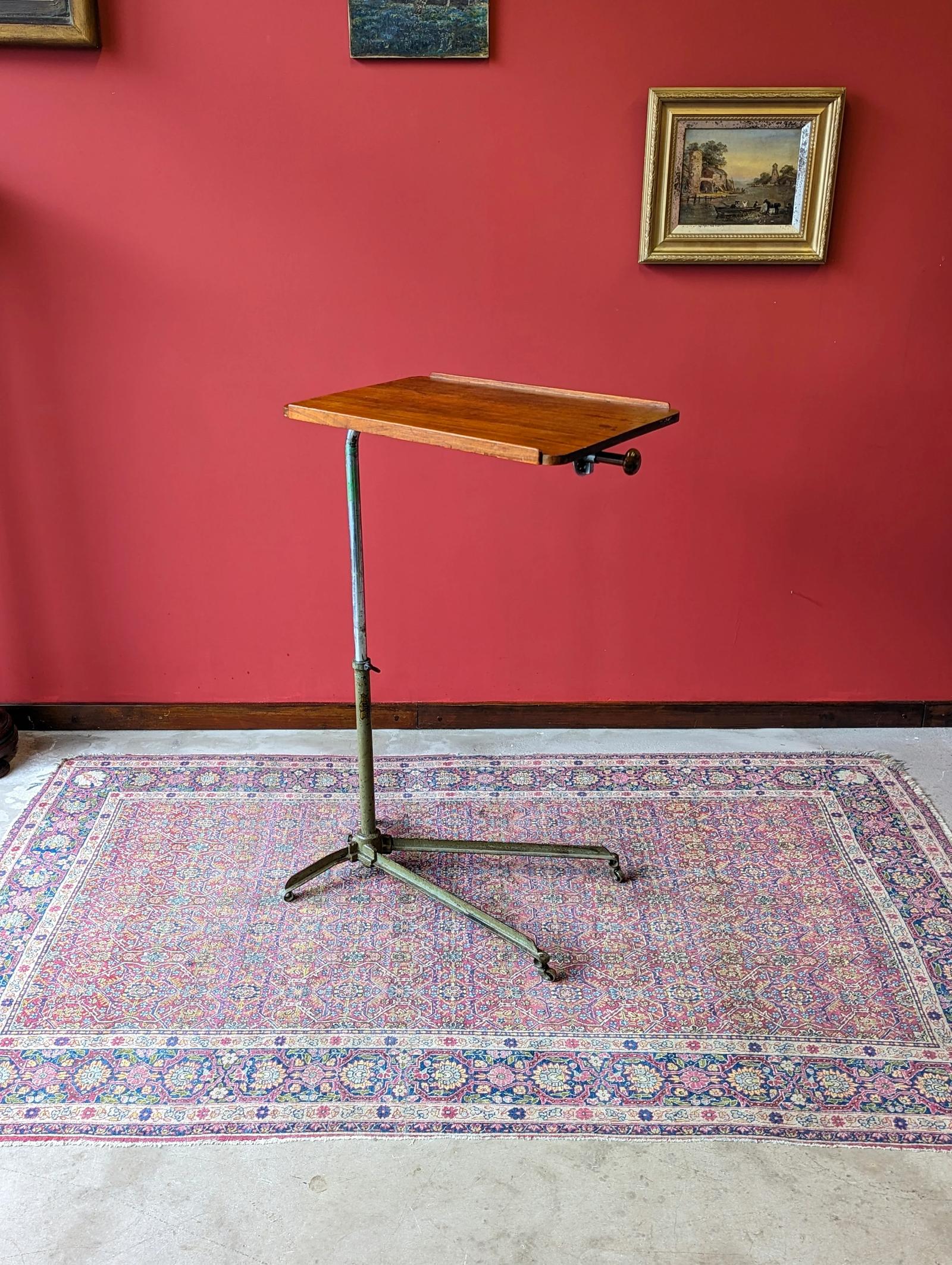 Mid Century Adjustable Over Bed Reading Table (1 of 10) Mid Century Adjustable Over Bed Reading Table (1 of 10)