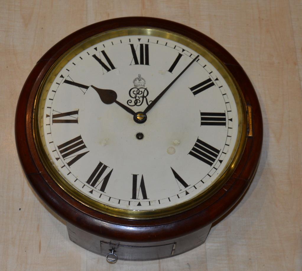 A George V Fusee Dial Wall Clock (1 of 5) A George V Fusee Dial Wall Clock (1 of 5)