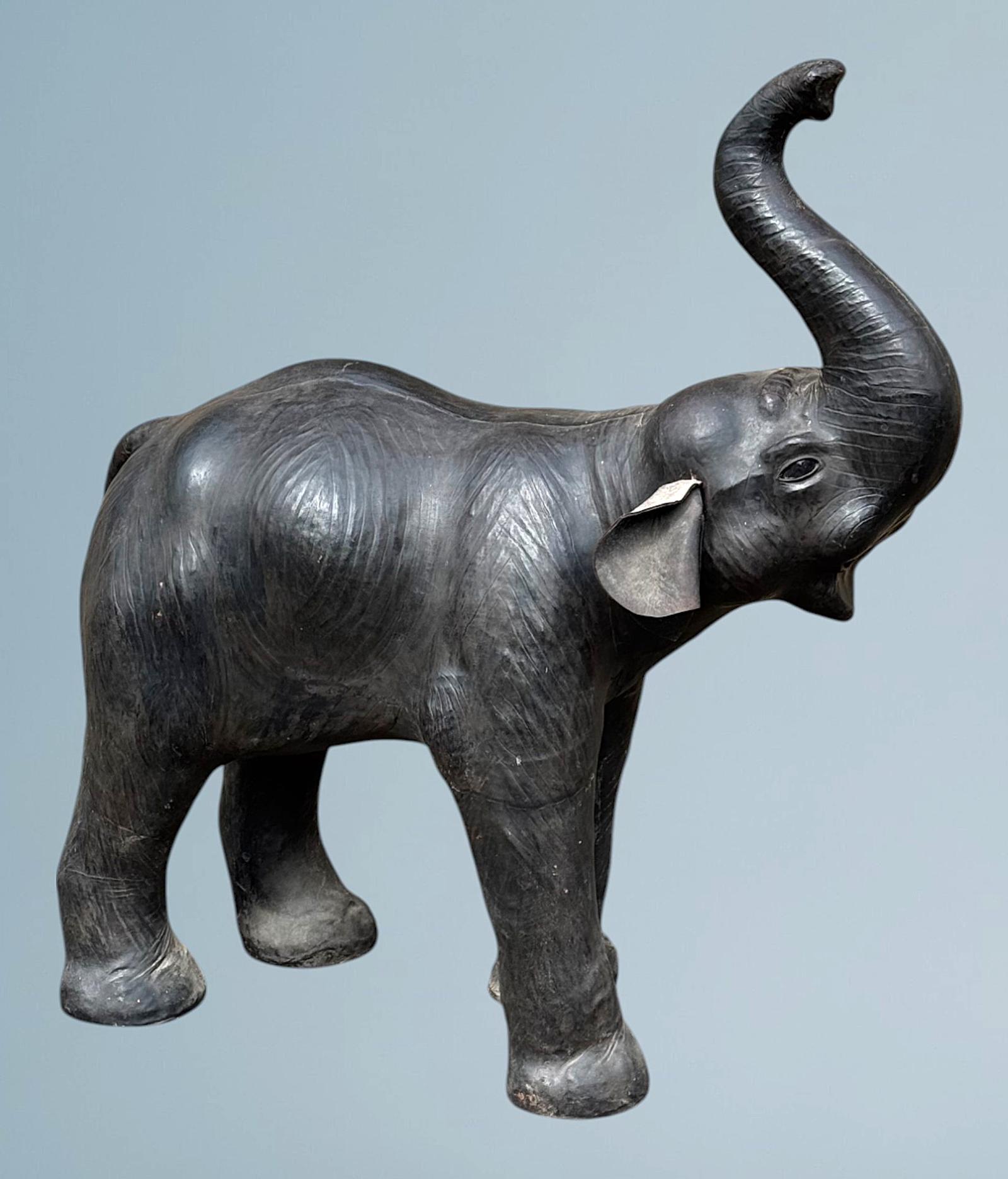 A Large Liberty Style Leather Elephant (1 of 12) A Large Liberty Style Leather Elephant (1 of 12)