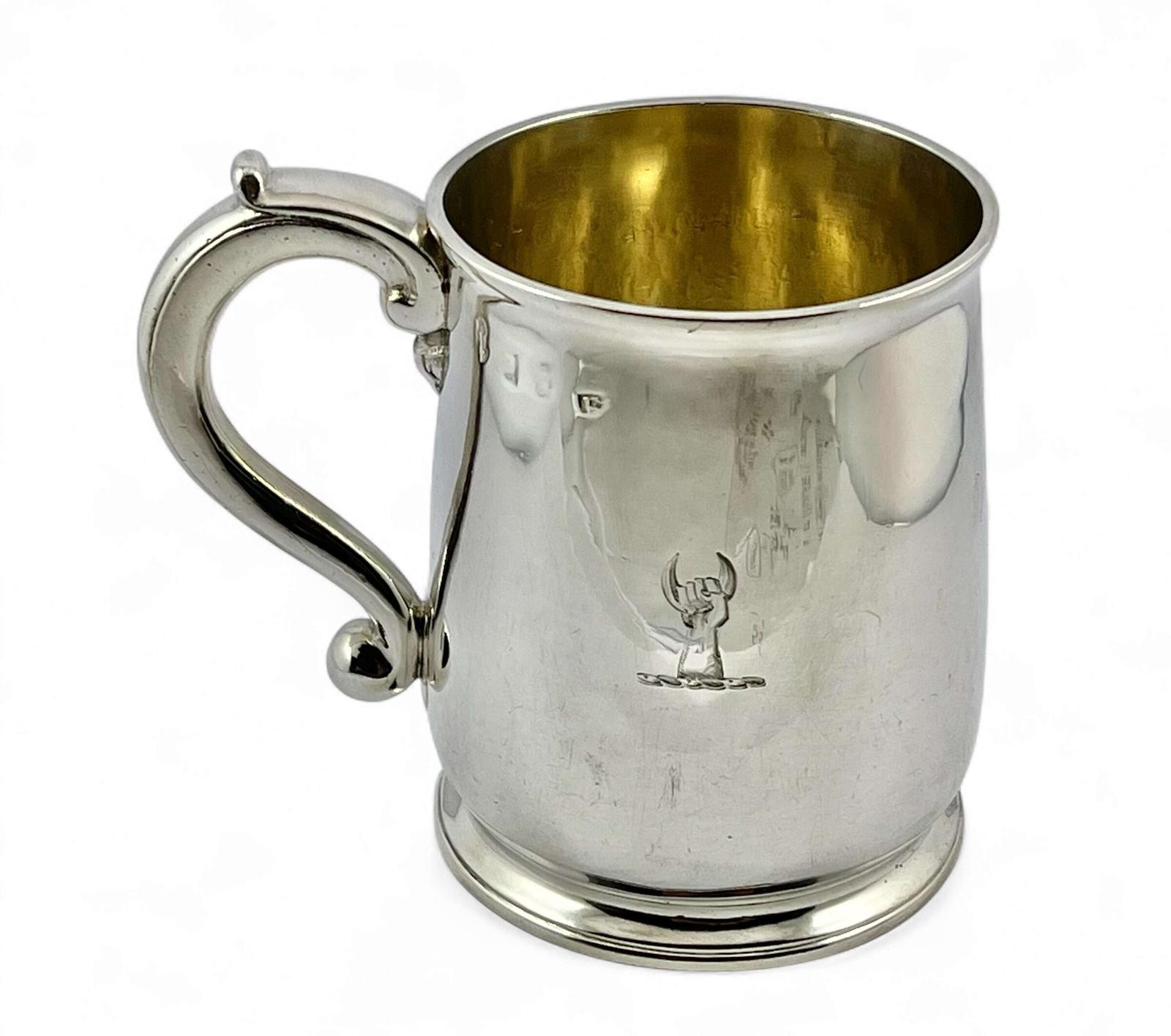 George I Heavy Britannia Silver Tankard - London 1720 (1 of 7)