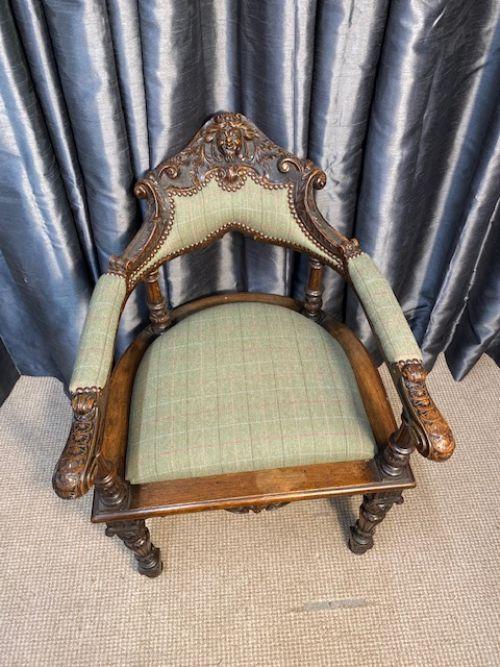 Antique Carved Chair (1 of 9)