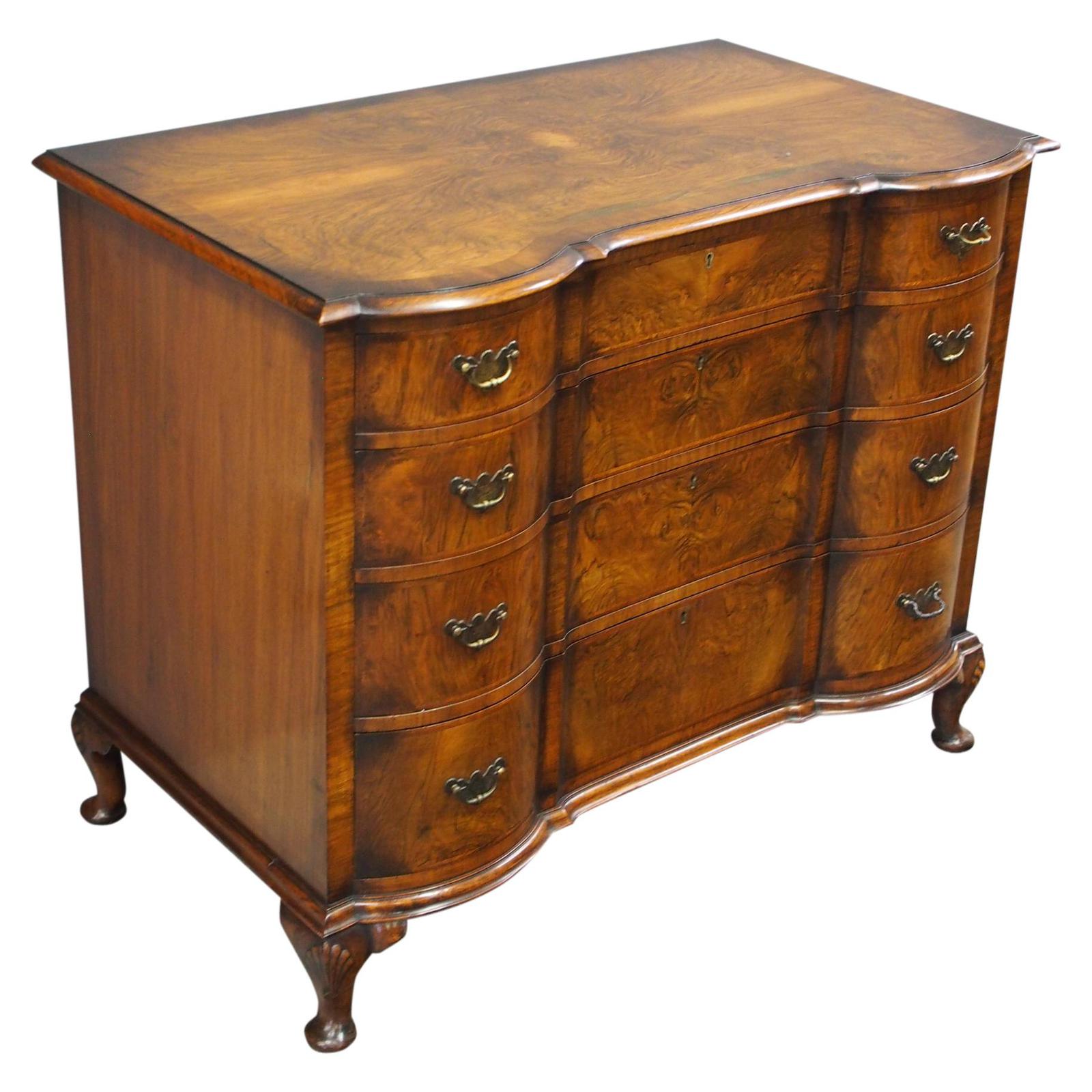 Georgian Style Walnut Chest of Drawers by Maple & Co (1 of 14)