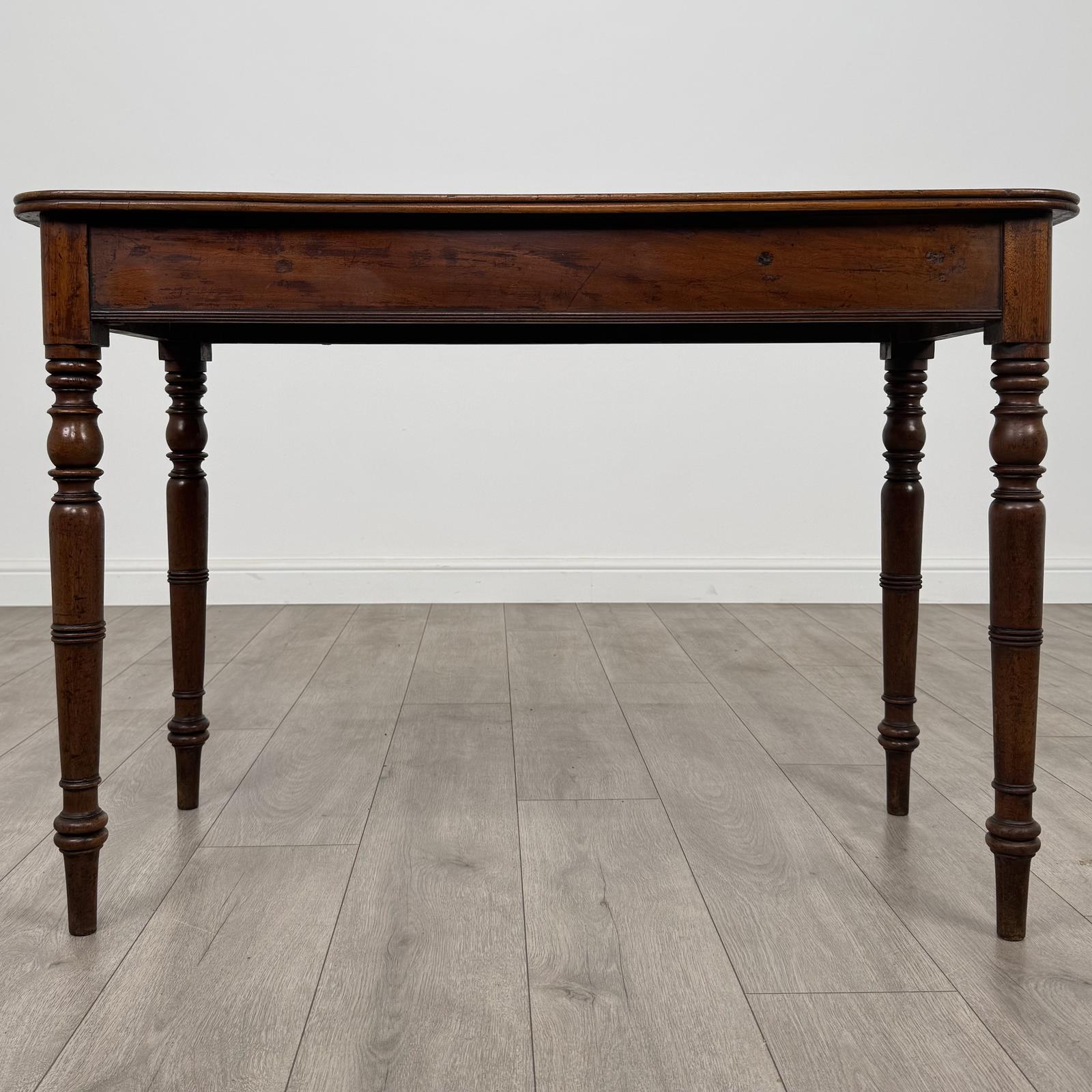 Antique 19th Century Good Quality Side Table In Mahogany (1 of 9)