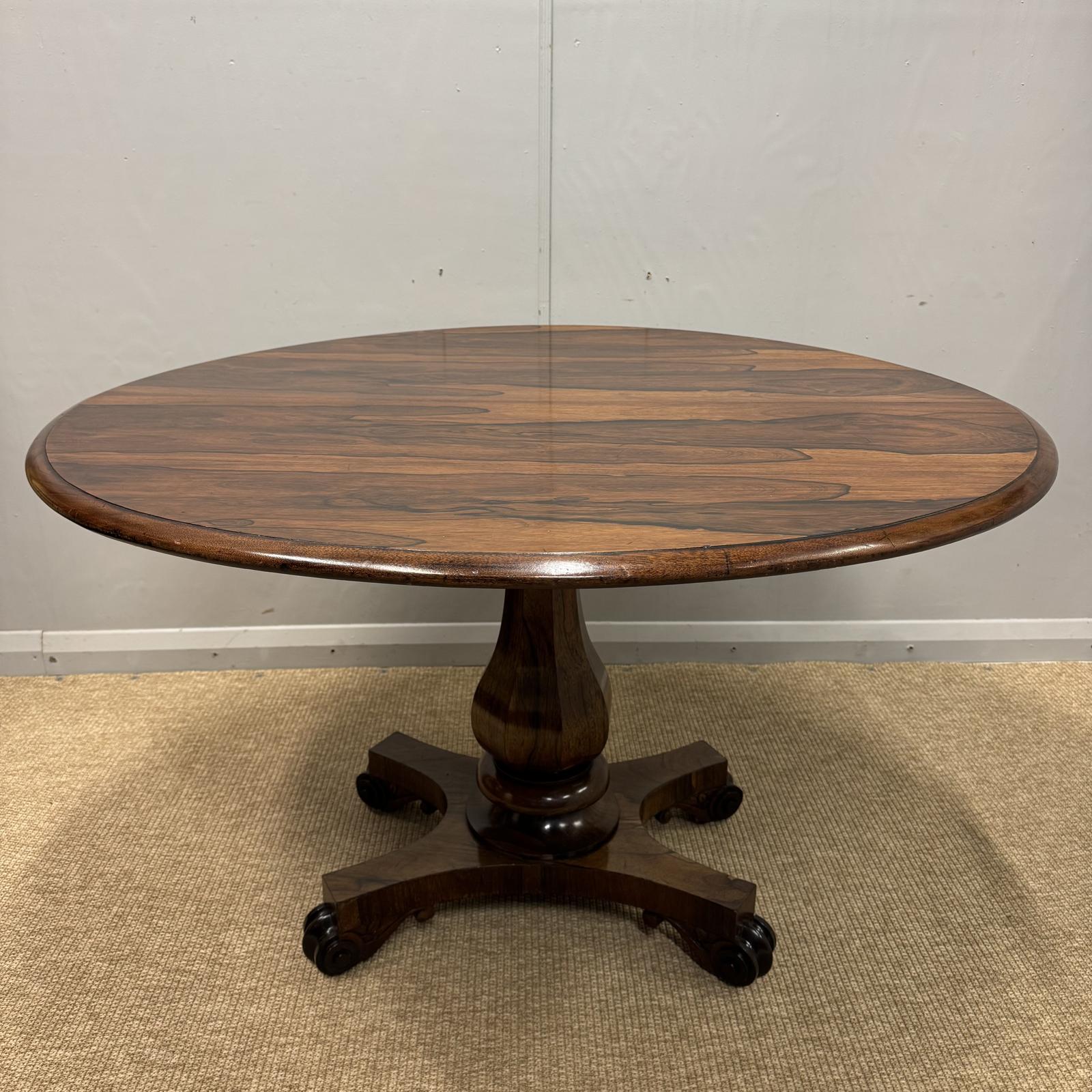 William IV Rosewood Centre Table (1 of 7) William IV Rosewood Centre Table (1 of 7)