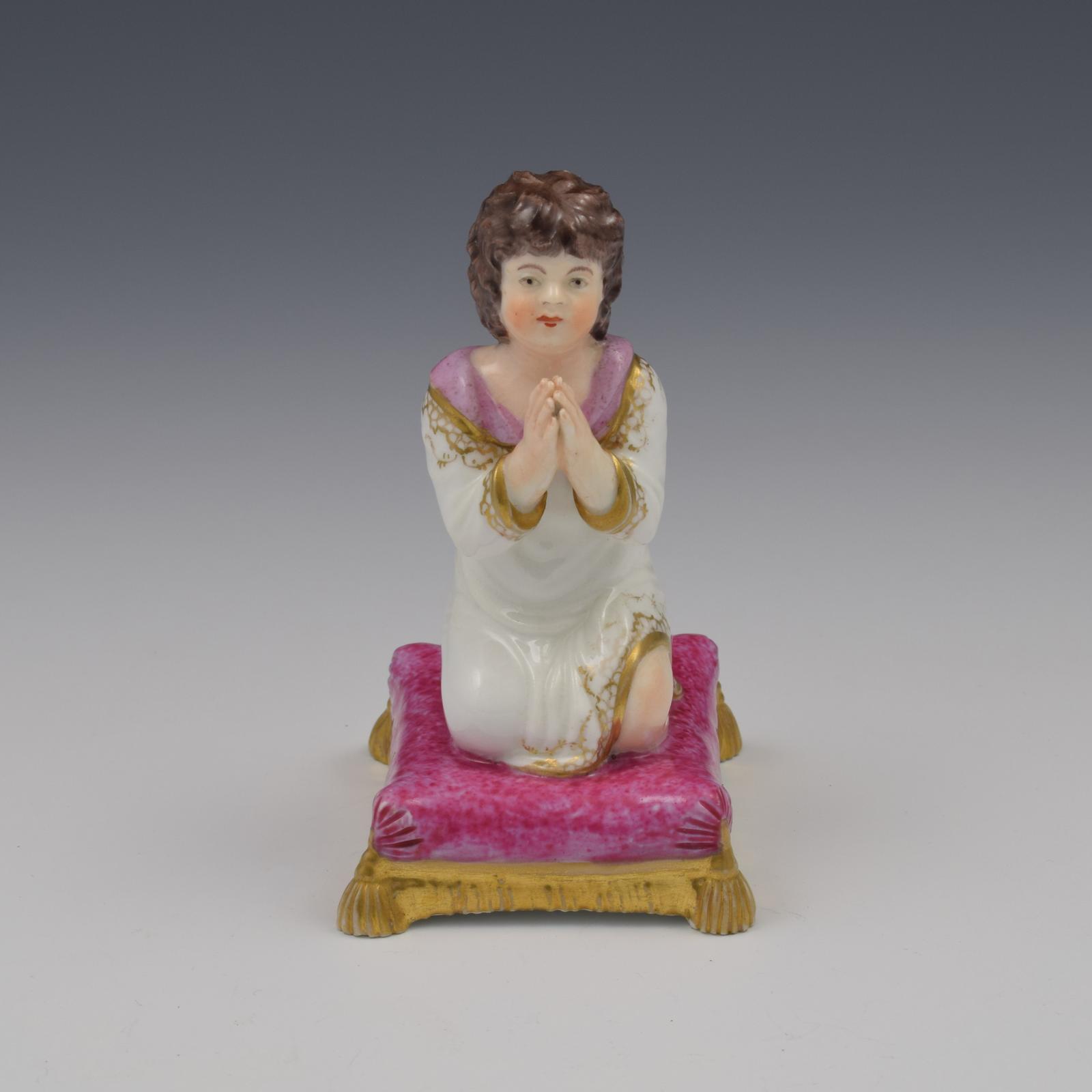 Minton Porcelain Figure "Night" Praying Child c.1840 (1 of 11) Minton Porcelain Figure "Night" Praying Child c.1840 (1 of 11)