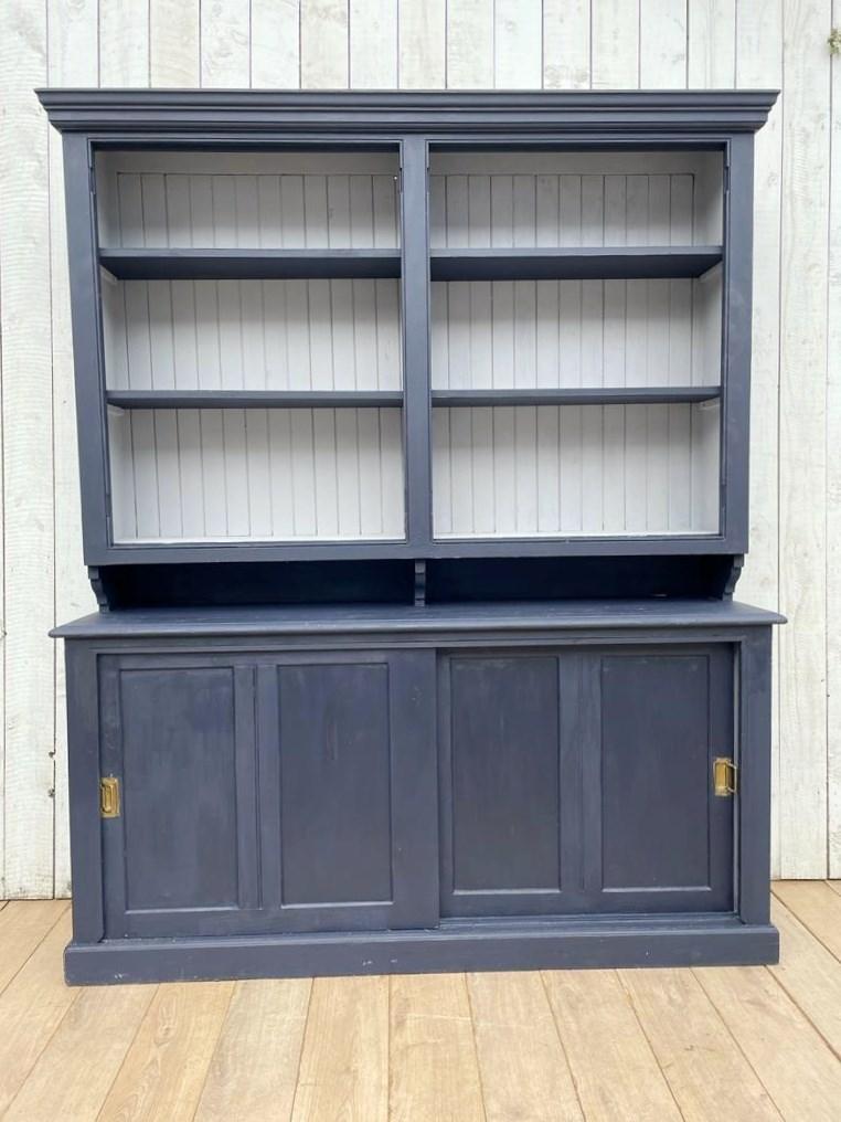 Blue Painted Victorian Dresser (1 of 10)