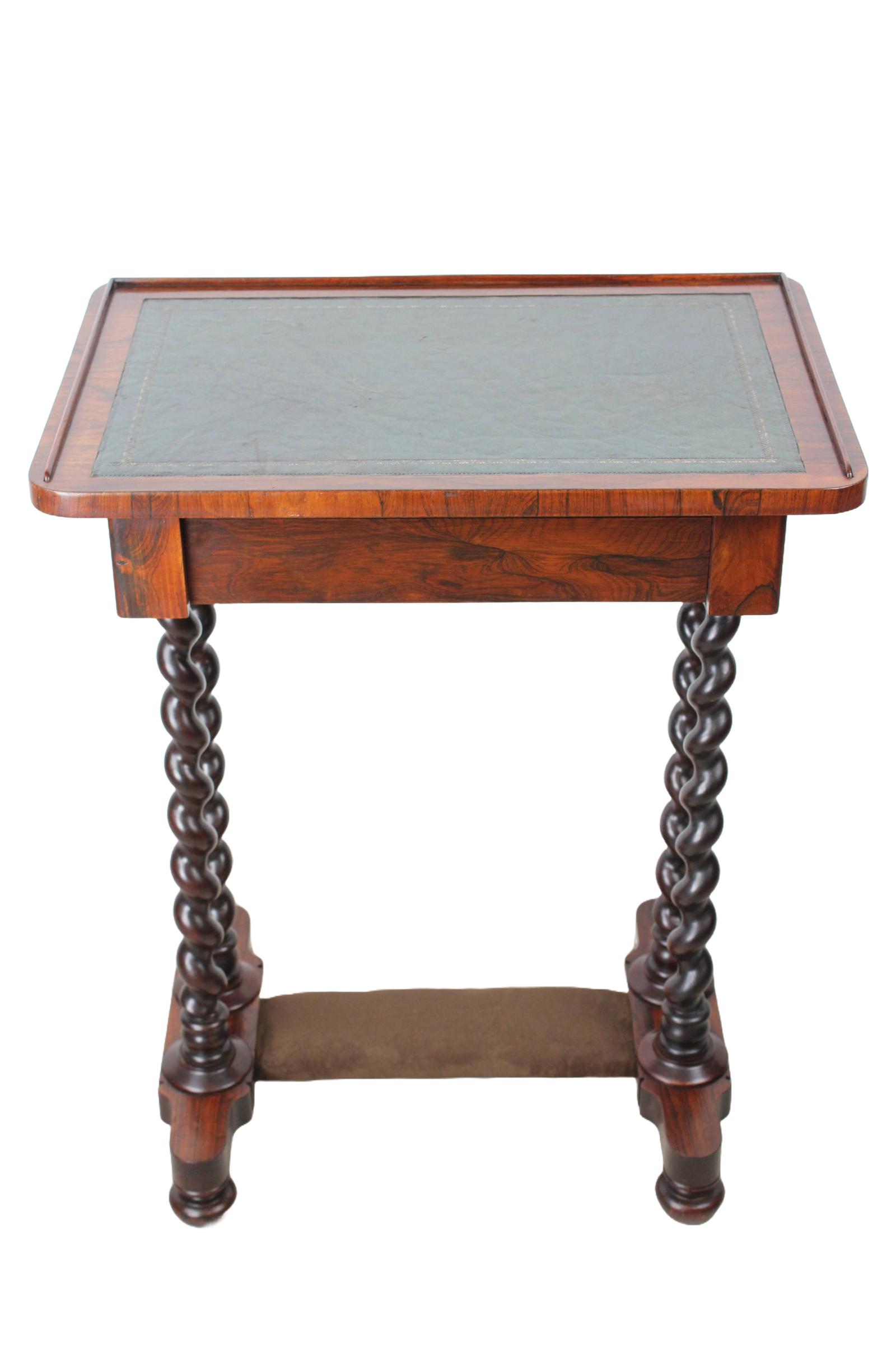 Small Regency Rosewood Side Table / Work Table (1 of 13)