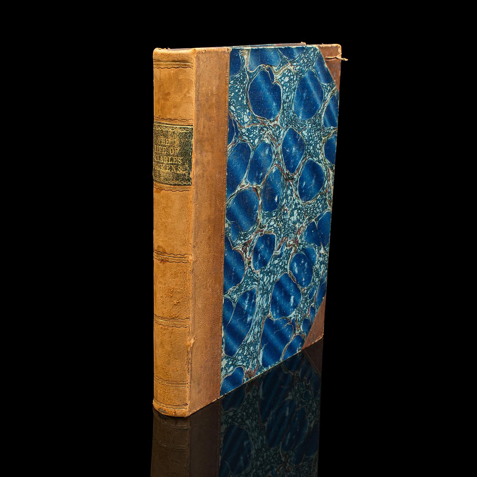 Antique Book, The Life of Charles Dickens, Biography, English, Victorian c.1880 (1 of 12)