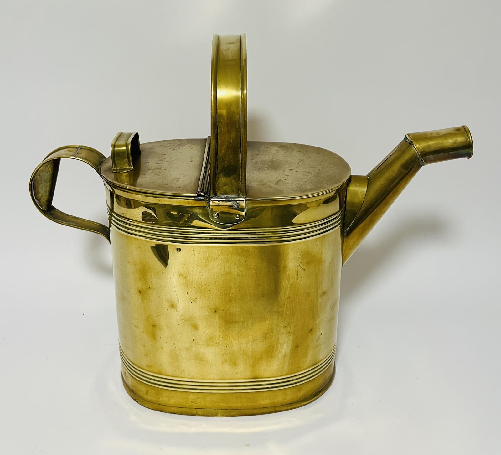 Large Antique Brass Watering Can (1 of 14) Large Antique Brass Watering Can (1 of 14)