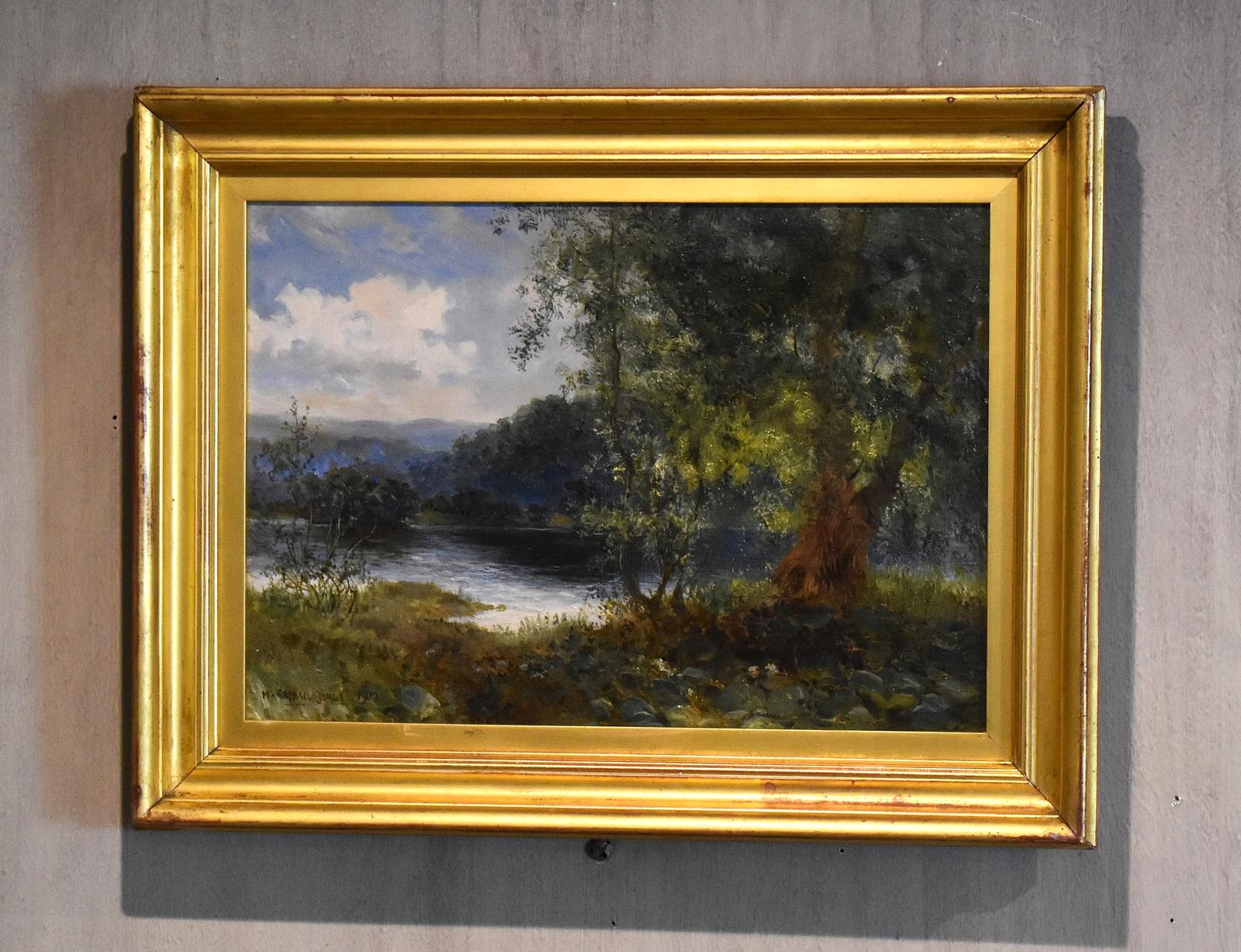 Landscape Oil Painting by Maud Raphael Jones (1 of 6)