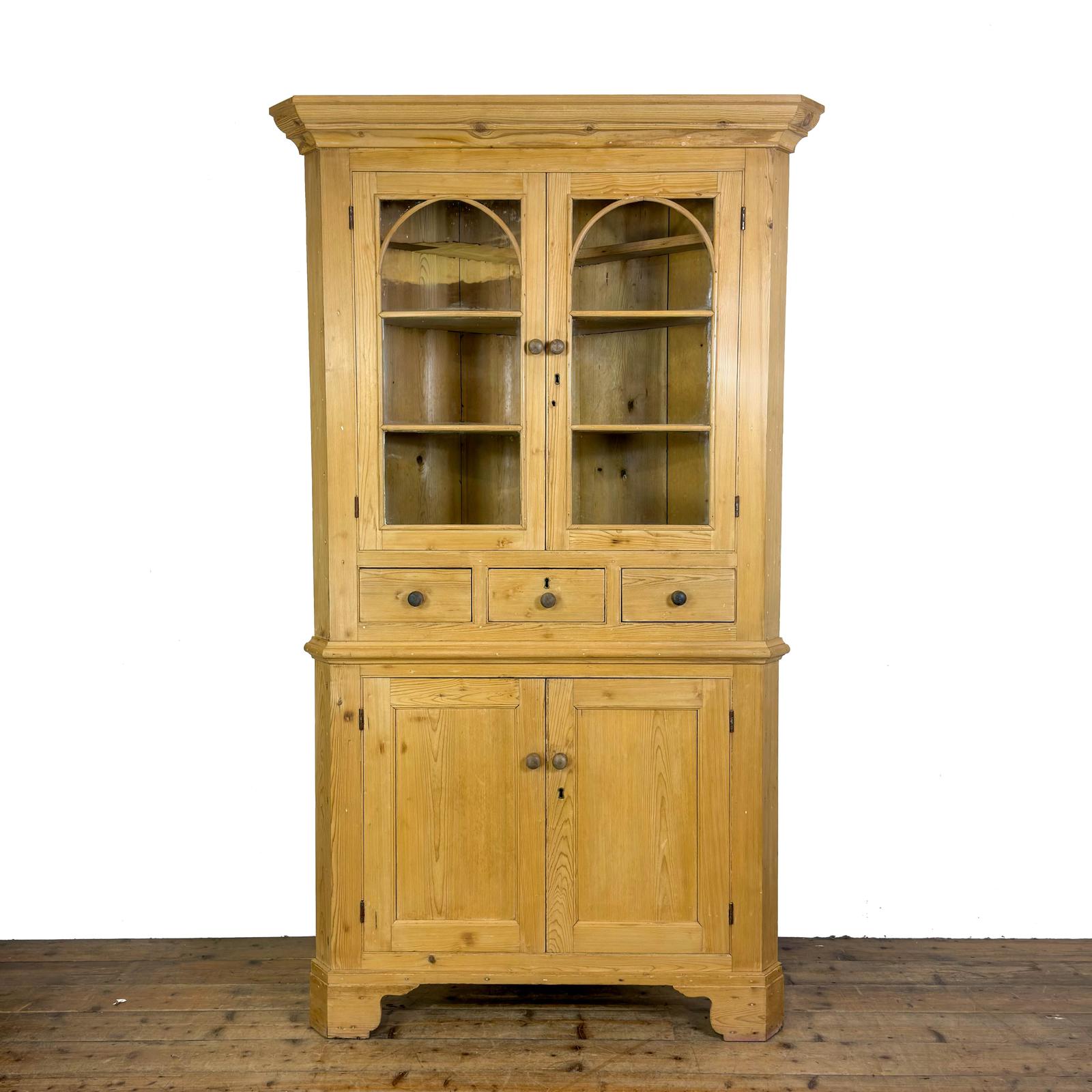 Antique Stripped Pine Corner Cabinet (1 of 10) Antique Stripped Pine Corner Cabinet (1 of 10)