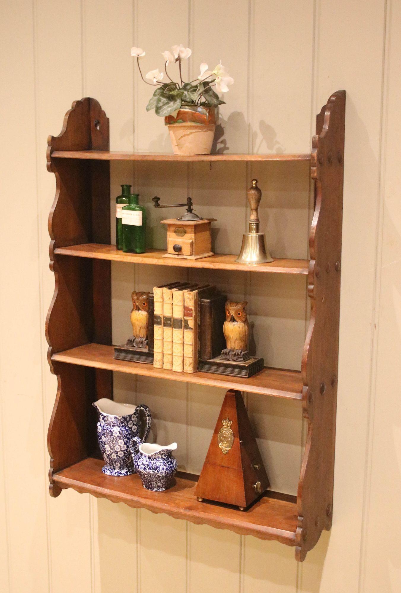 Late 19th Century Walnut Wall Shelves (1 of 12) Late 19th Century Walnut Wall Shelves (1 of 12)