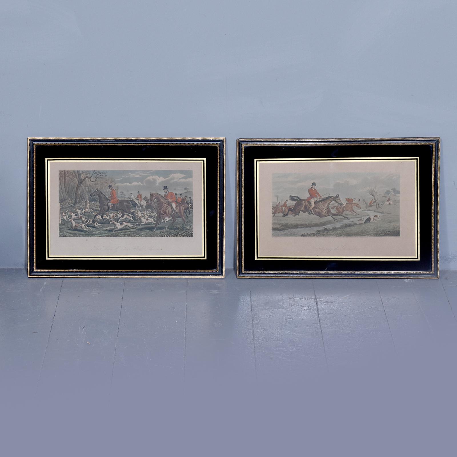 Set of Two Sheldon Williams Verre Eglomise Framed Country House Prints (1 of 18)