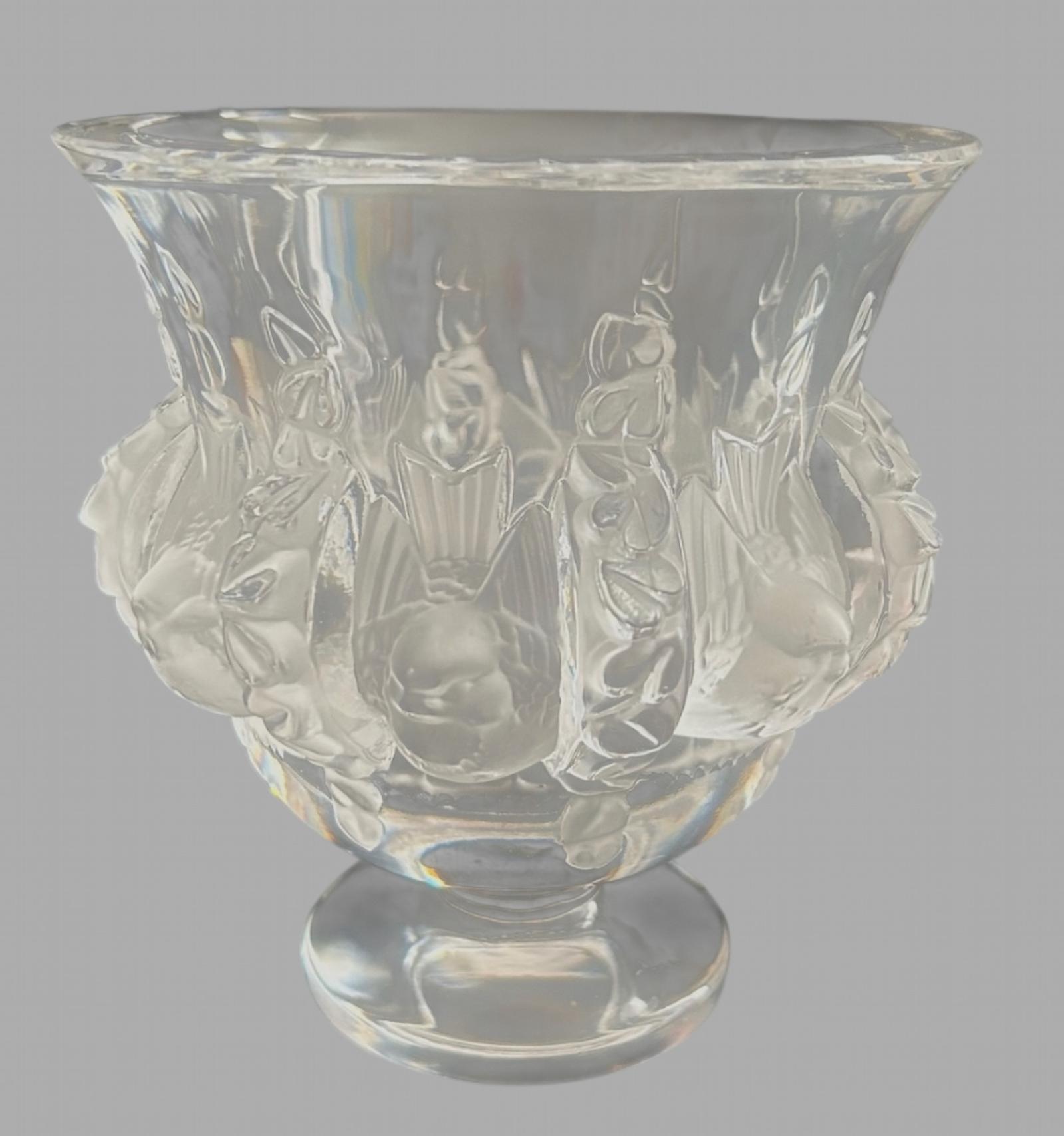 Lalique Dampierre Crystal Vase (1 of 4)