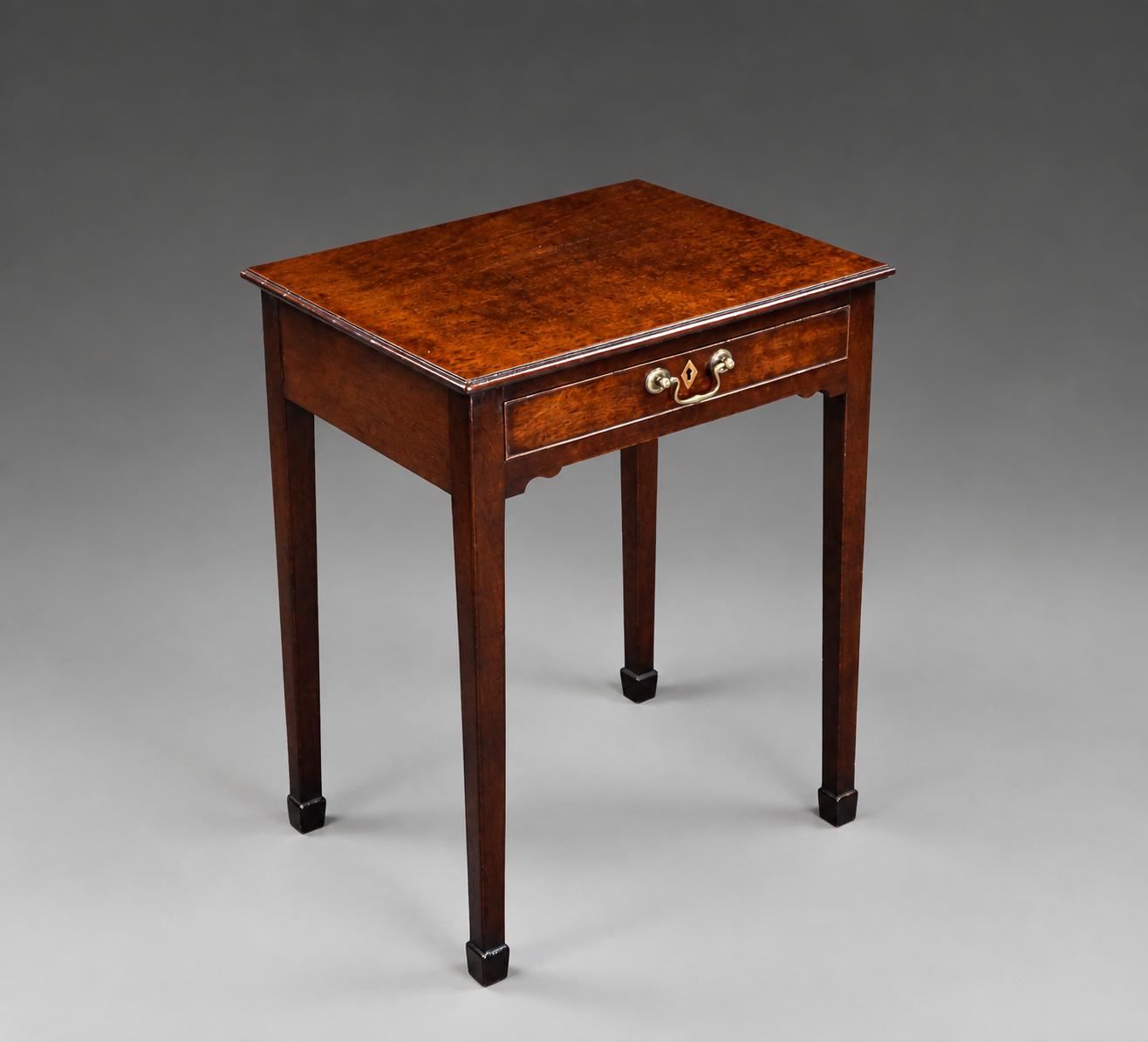 George III Mahogany Side Table (1 of 5) George III Mahogany Side Table (1 of 5)