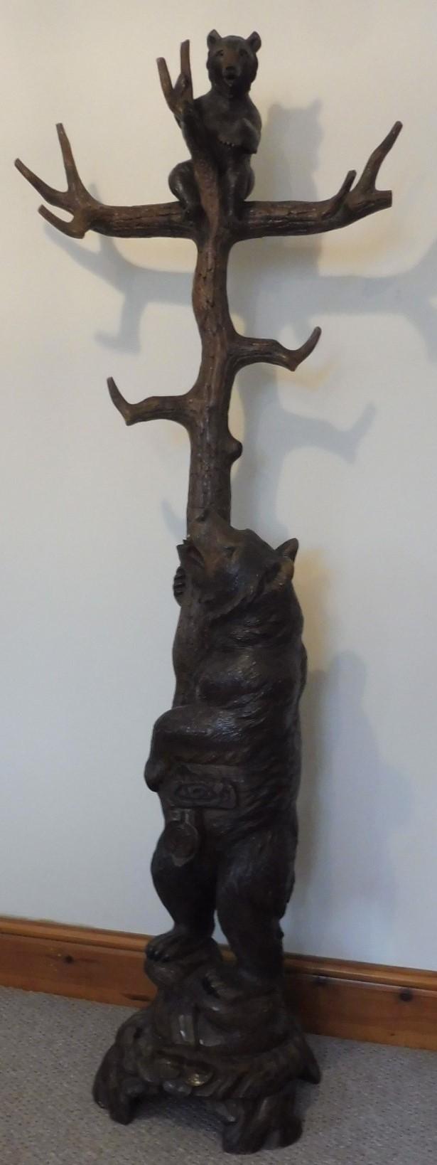 Carved Black Forest Bear Hallstand (1 of 15) Carved Black Forest Bear Hallstand (1 of 15)
