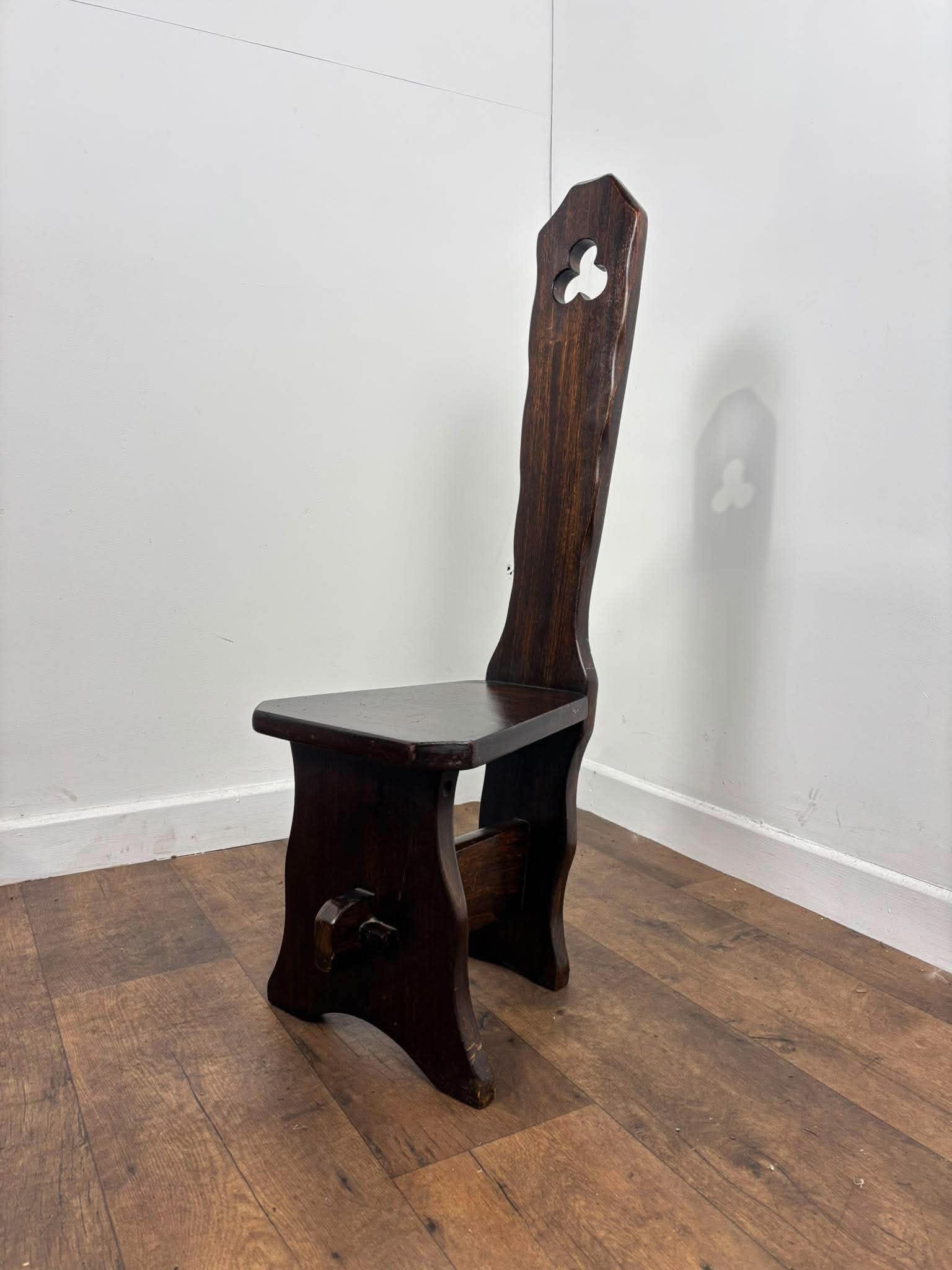 Vintage Dark Oak Spinning Chair (1 of 10) Vintage Dark Oak Spinning Chair (1 of 10)