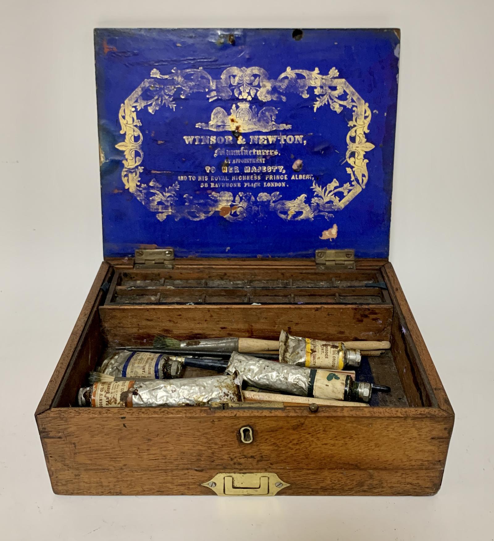 Victorian Winsor & Newton Artists Watercolour Paint Box (1 of 16) Victorian Winsor & Newton Artists Watercolour Paint Box (1 of 16)