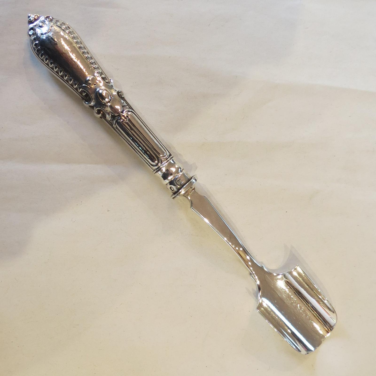 Victorian Silver Stilton/Cheese Scoop (1 of 5) Victorian Silver Stilton/Cheese Scoop (1 of 5)
