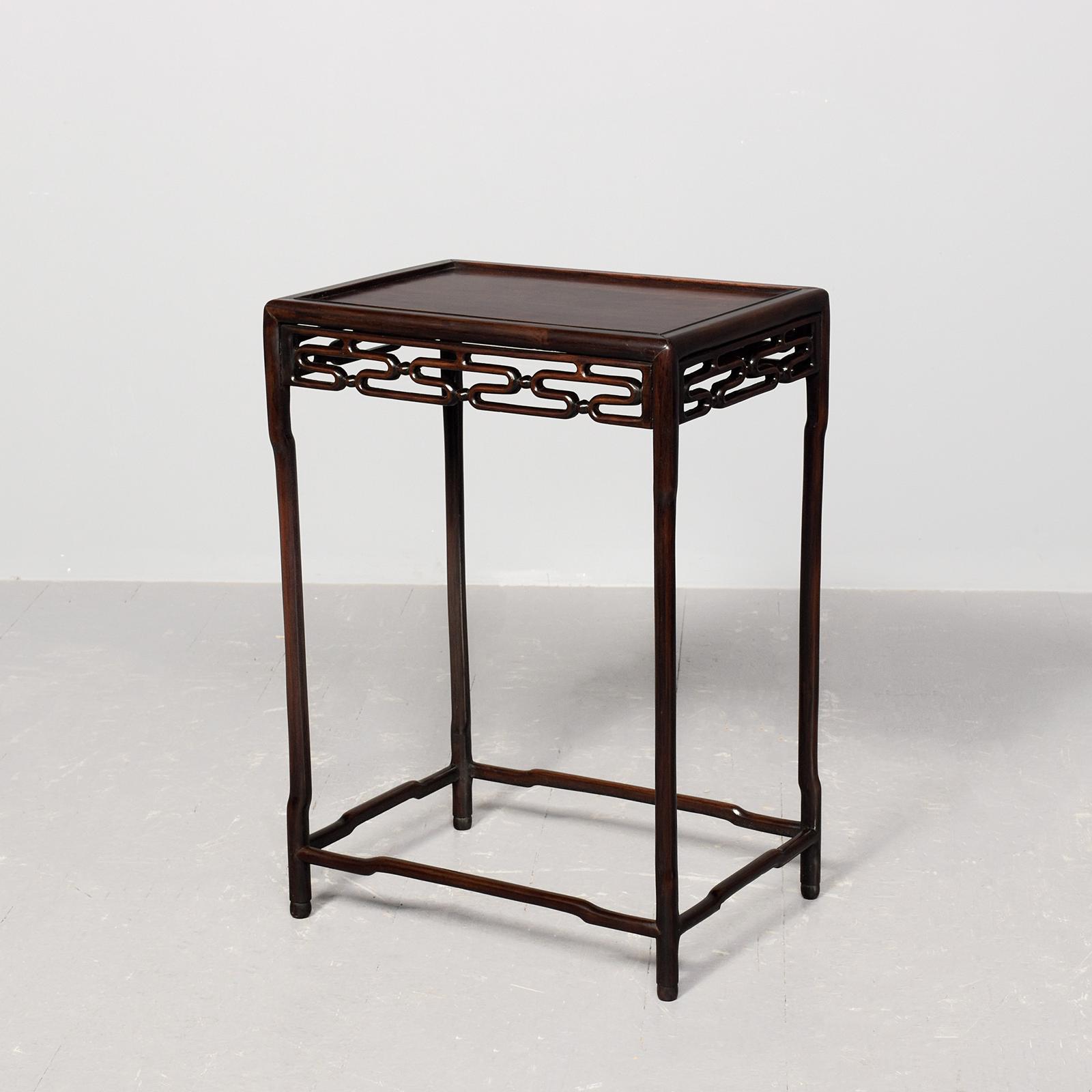Large Chinese Hongmu Hardwood Occasional Table (1 of 6) Large Chinese Hongmu Hardwood Occasional Table (1 of 6)