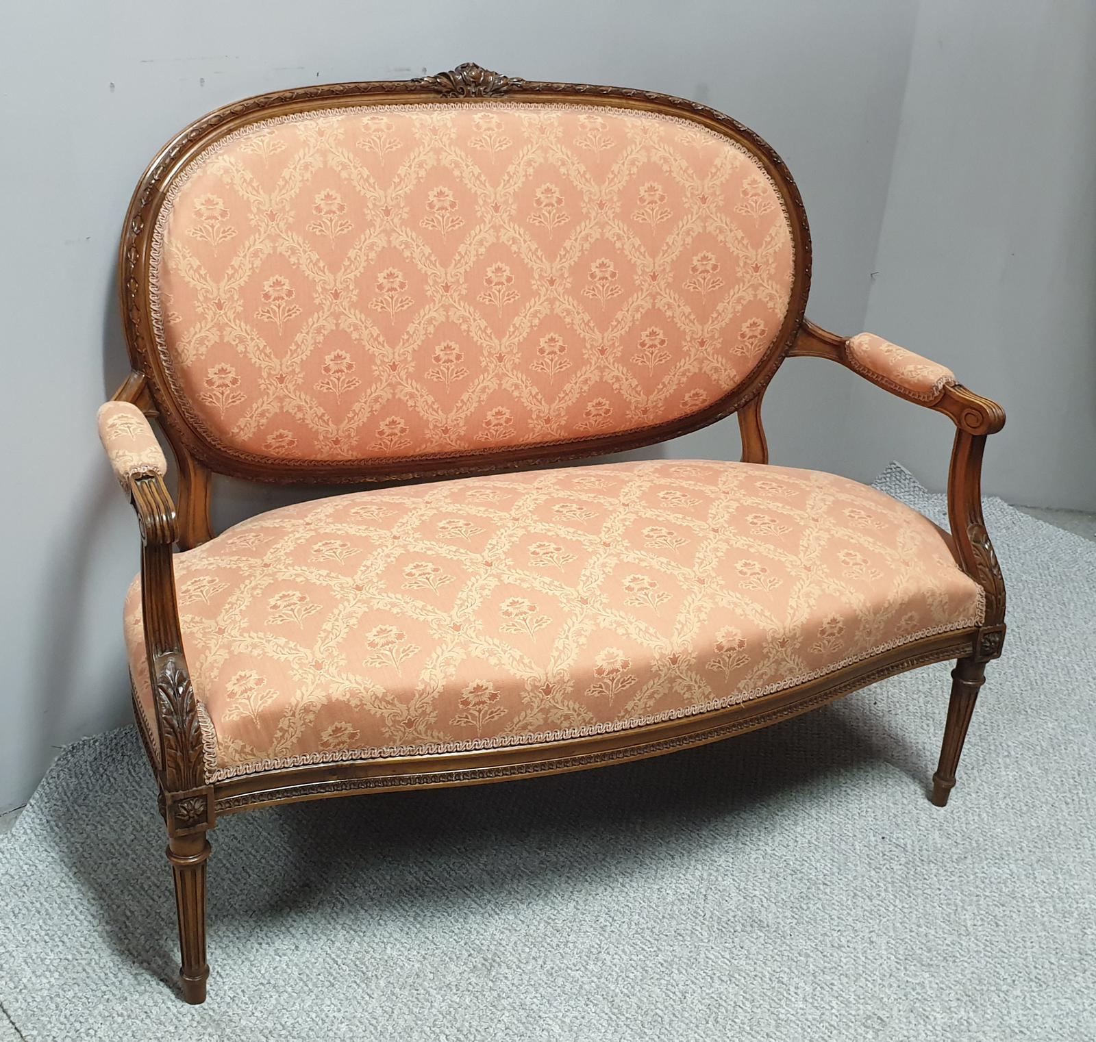 Excellent Quality French Two Seater Sofa (1 of 1) Excellent Quality French Two Seater Sofa (1 of 1)