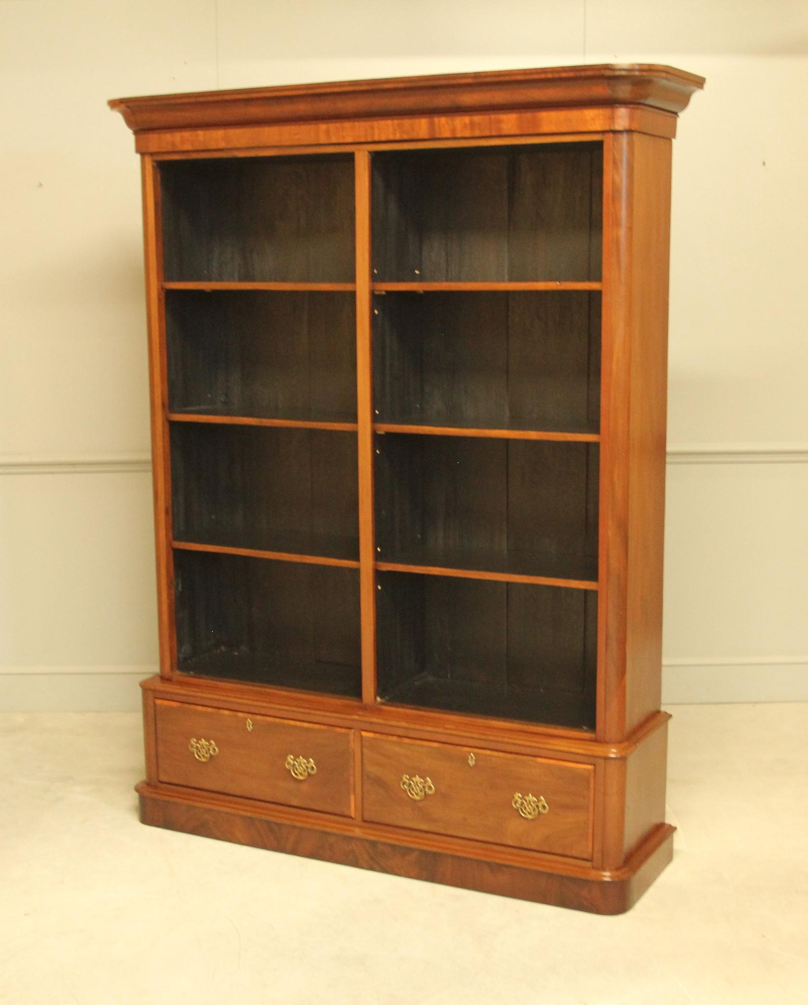 Stunning Victorian Mahogany Bookcase (1 of 10)
