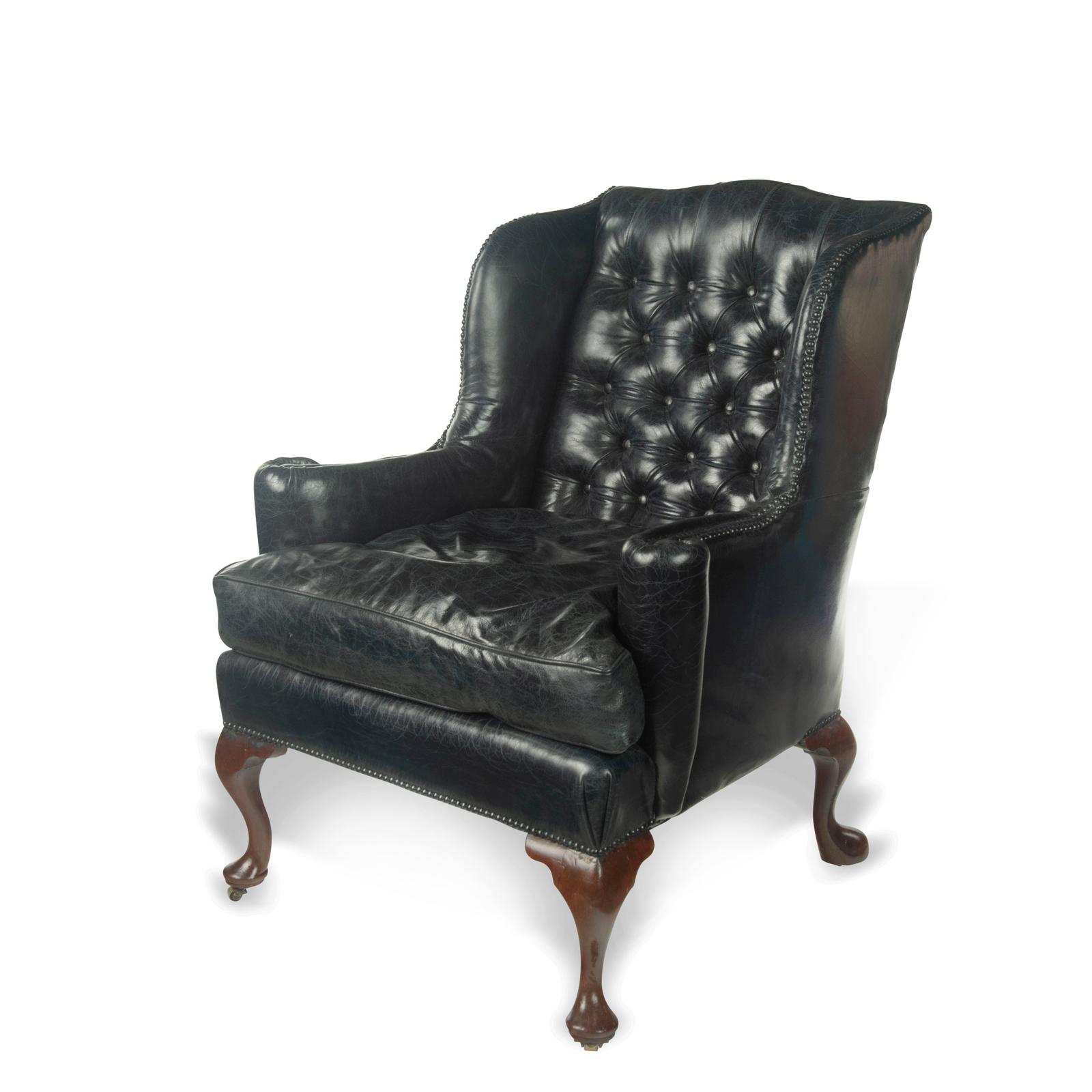 Large George III Wing Armchair (1 of 4)