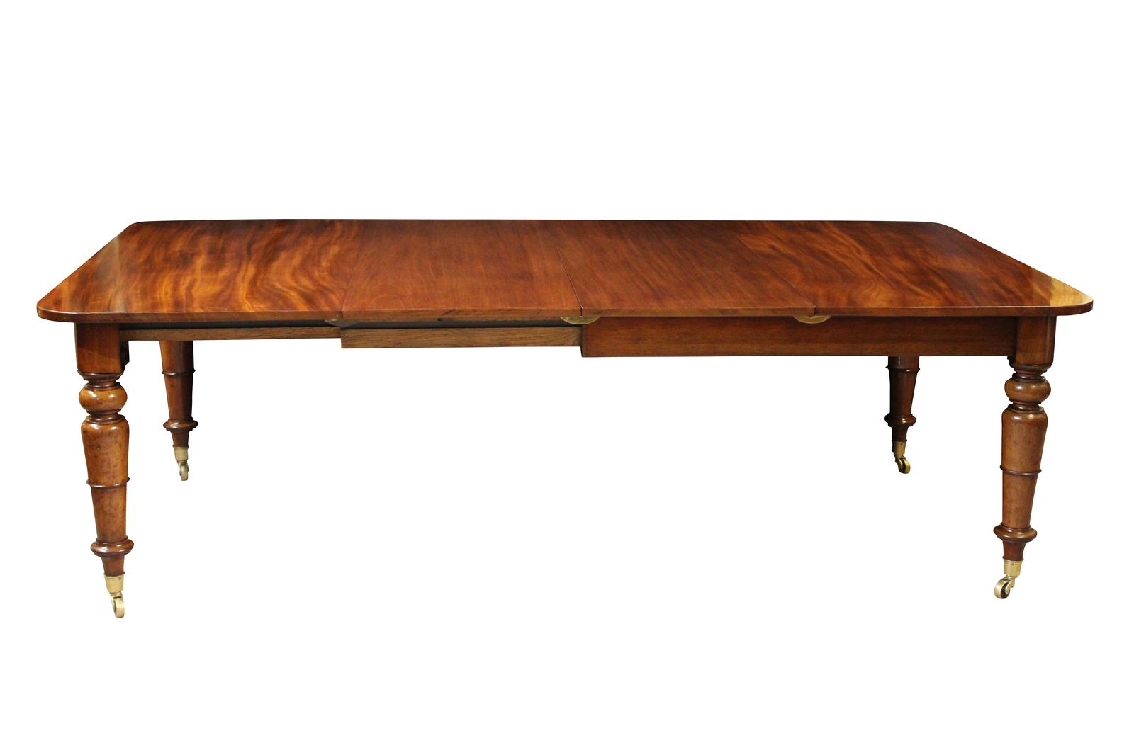 Mahogany 2 Leaf Extending Dining Table (1 of 6) Mahogany 2 Leaf Extending Dining Table (1 of 6)