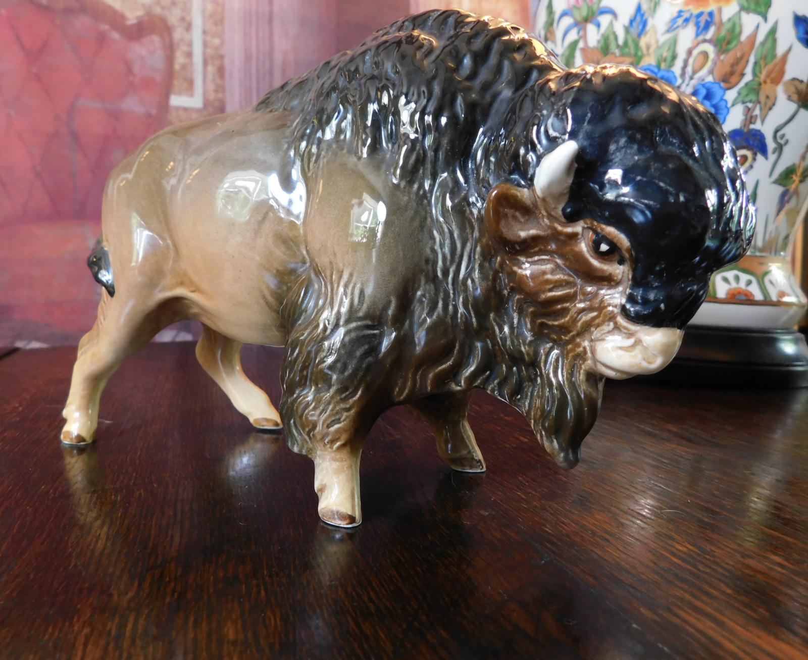 Sylvac "Wild Animals" Series Bison Model Number 17 (1 of 7) Sylvac "Wild Animals" Series Bison Model Number 17 (1 of 7)