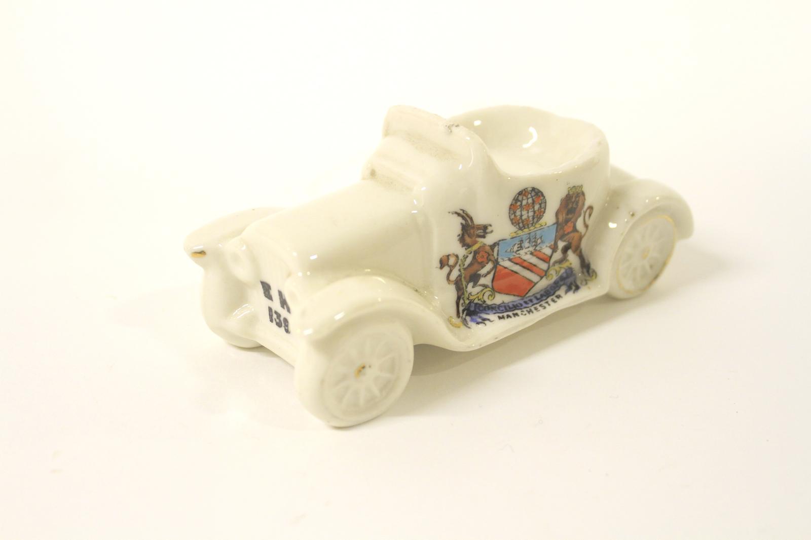 Vintage Crested China Two Seater Tourer 1920s (1 of 6)
