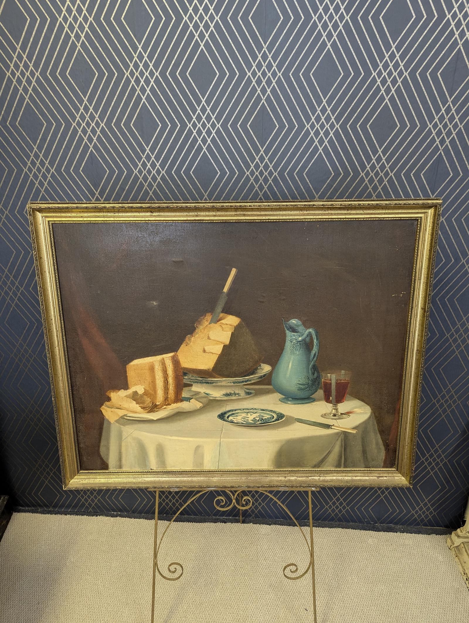 Very Large Oil on Canvas Still Life (1 of 13) Very Large Oil on Canvas Still Life (1 of 13)