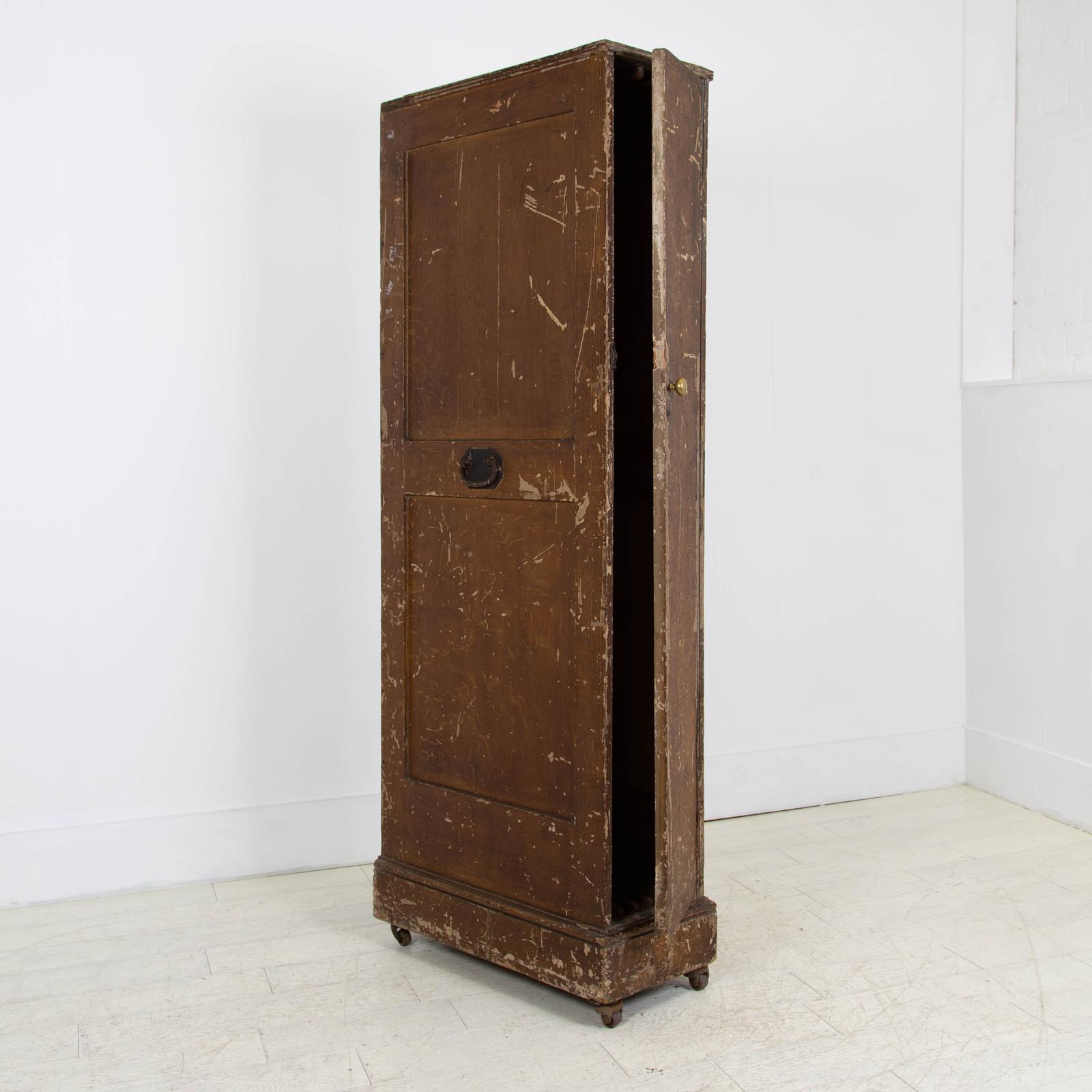 Early Victorian Country House Dining Table Leaf Cupboard c.1850 (1 of 12)