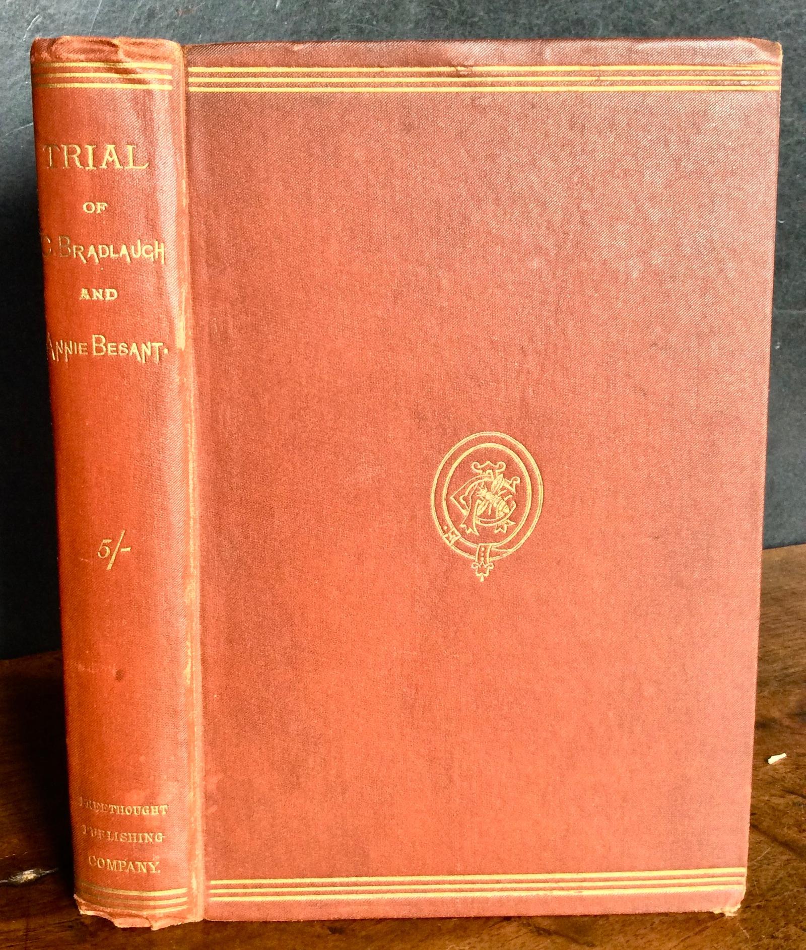 1877 Annie Besant & Charles Bradlaugh vs The Queen (1 of 3)