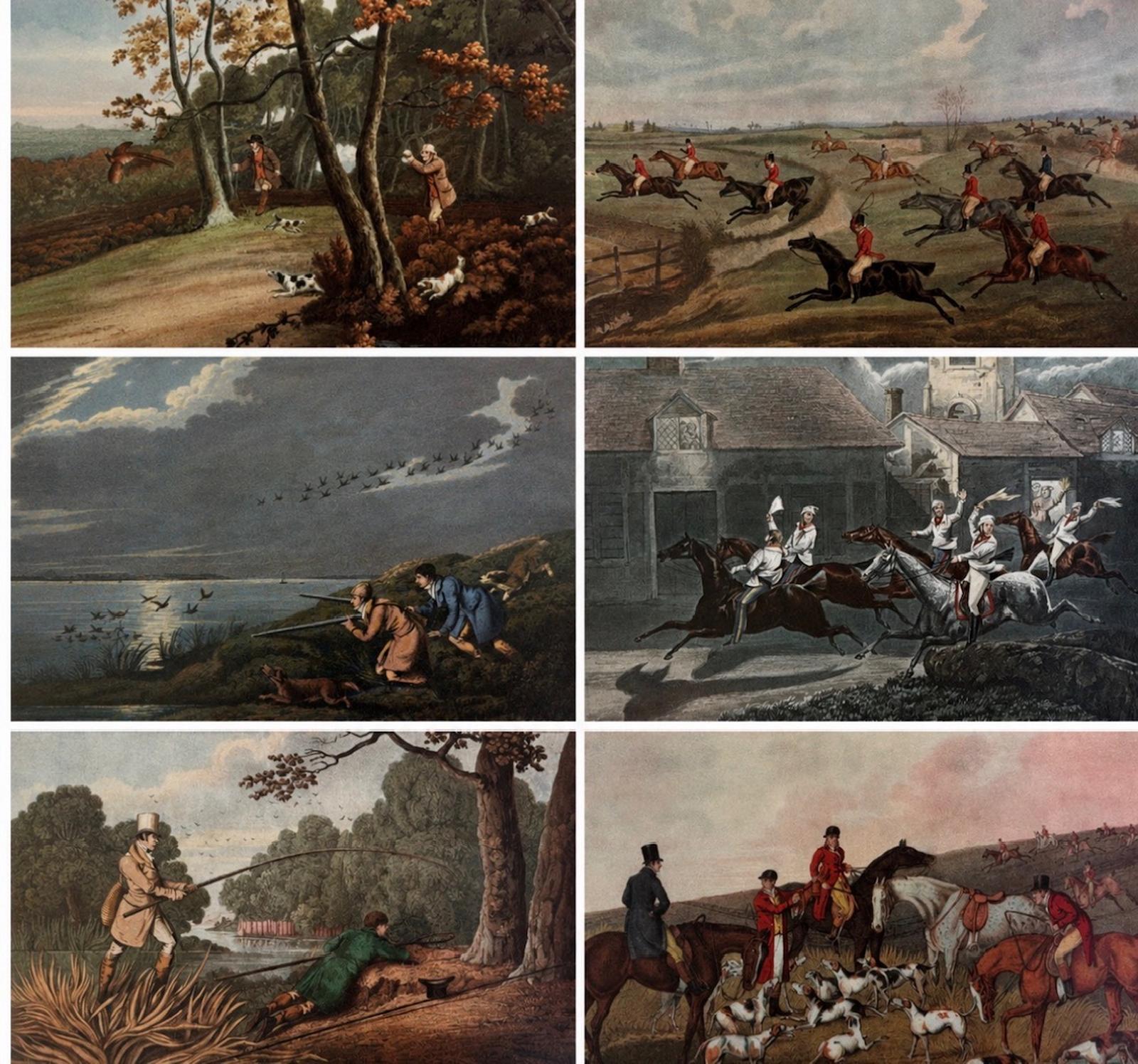A Set of Six Sporting Prints By Henry Alken 1929 (1 of 14) A Set of Six Sporting Prints By Henry Alken 1929 (1 of 14)