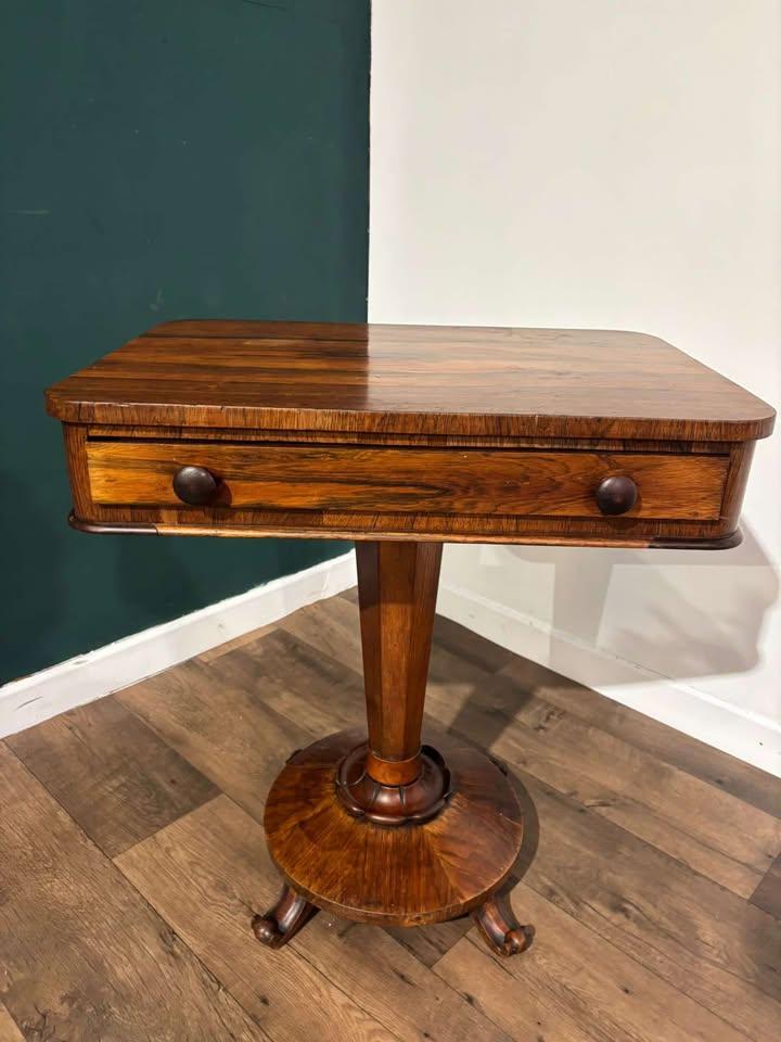 Antique Rosewood Centre Table (1 of 16)