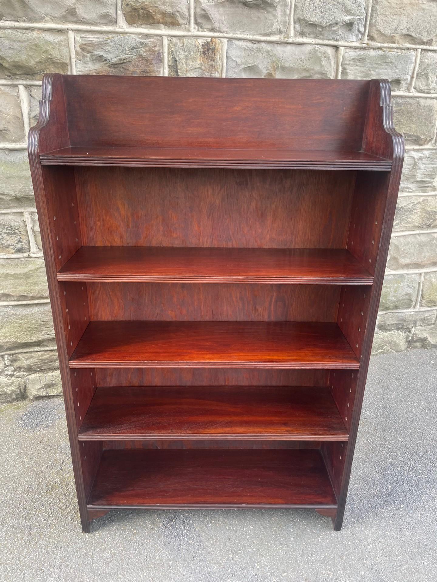 Antique Walnut Open Bookcase Bookshelves (1 of 9) Antique Walnut Open Bookcase Bookshelves (1 of 9)