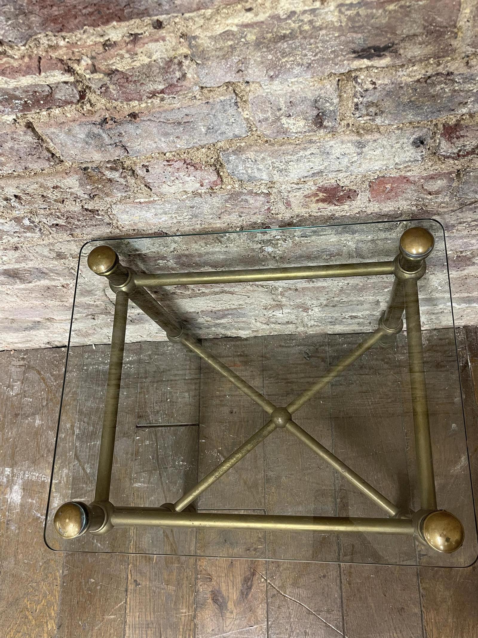 1930s Brass Coffee Table (1 of 2) 1930s Brass Coffee Table (1 of 2)