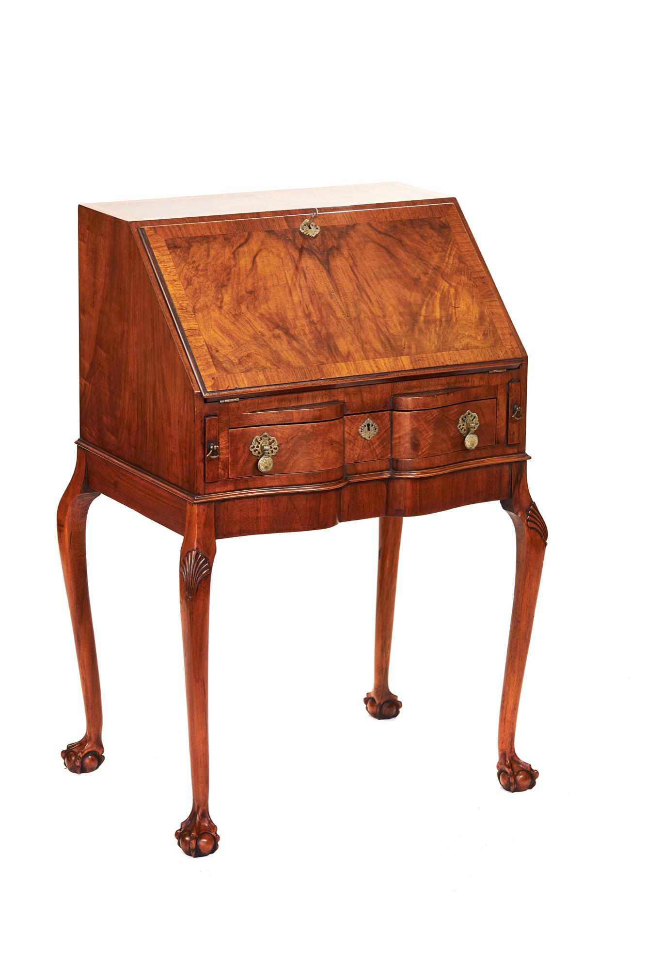 Walnut Single Drawer Bureau c.1930 (1 of 5) Walnut Single Drawer Bureau c.1930 (1 of 5)