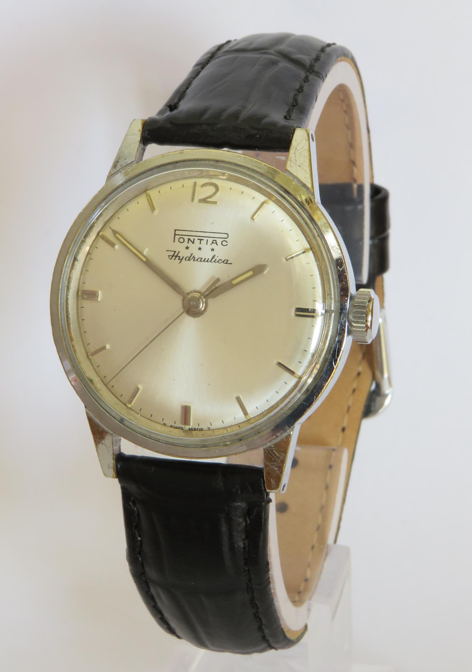 Watch: Gents 1960s Pontiac Hydraulica Wrist Watch (1 of 5)