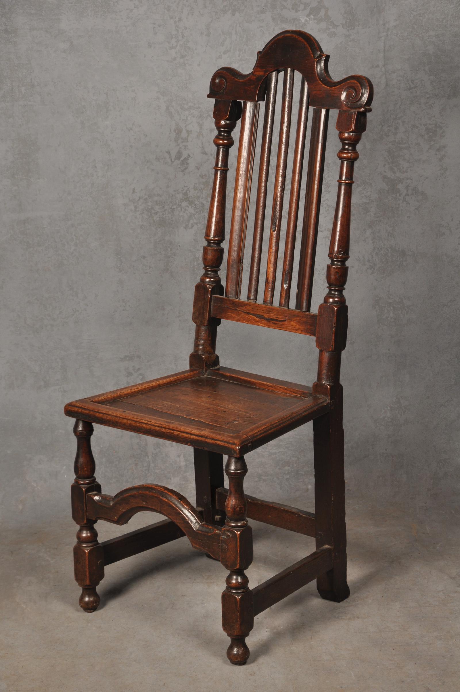 17th Century Oak Single Chair (1 of 8)